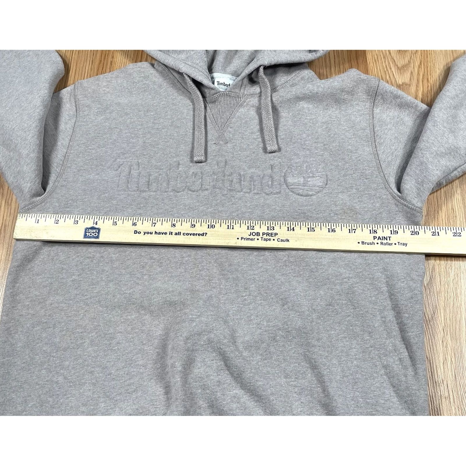 Timberland Timberland Hoodie Mens M Gray Pullover Cotton Polyester Knit Sweatshirt Size US M / EU 48-50 / 2 - 7 Thumbnail