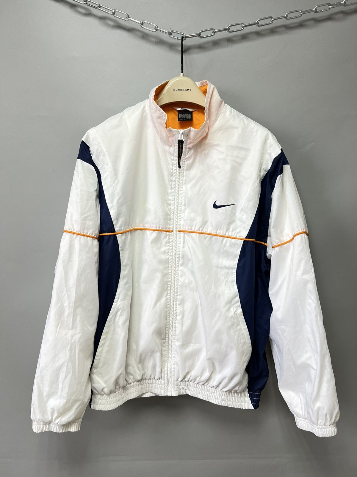 Nike Nike Windbreaker Vintage Jacket White Men’s Size US M / EU 48-50 / 2 - 1 Thumbnail