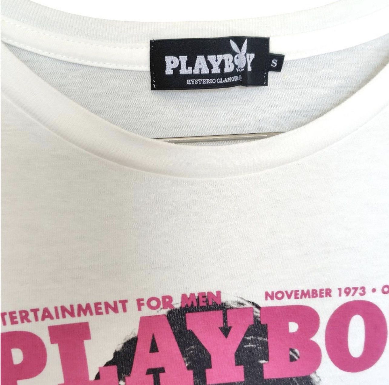 Hysteric Glamour × Playboy HYSTERIC GLAMOUR x PLAYBOY Vintage Cover Graphic Tee Shirt Size US S / EU 44-46 / 1 - 3 Thumbnail