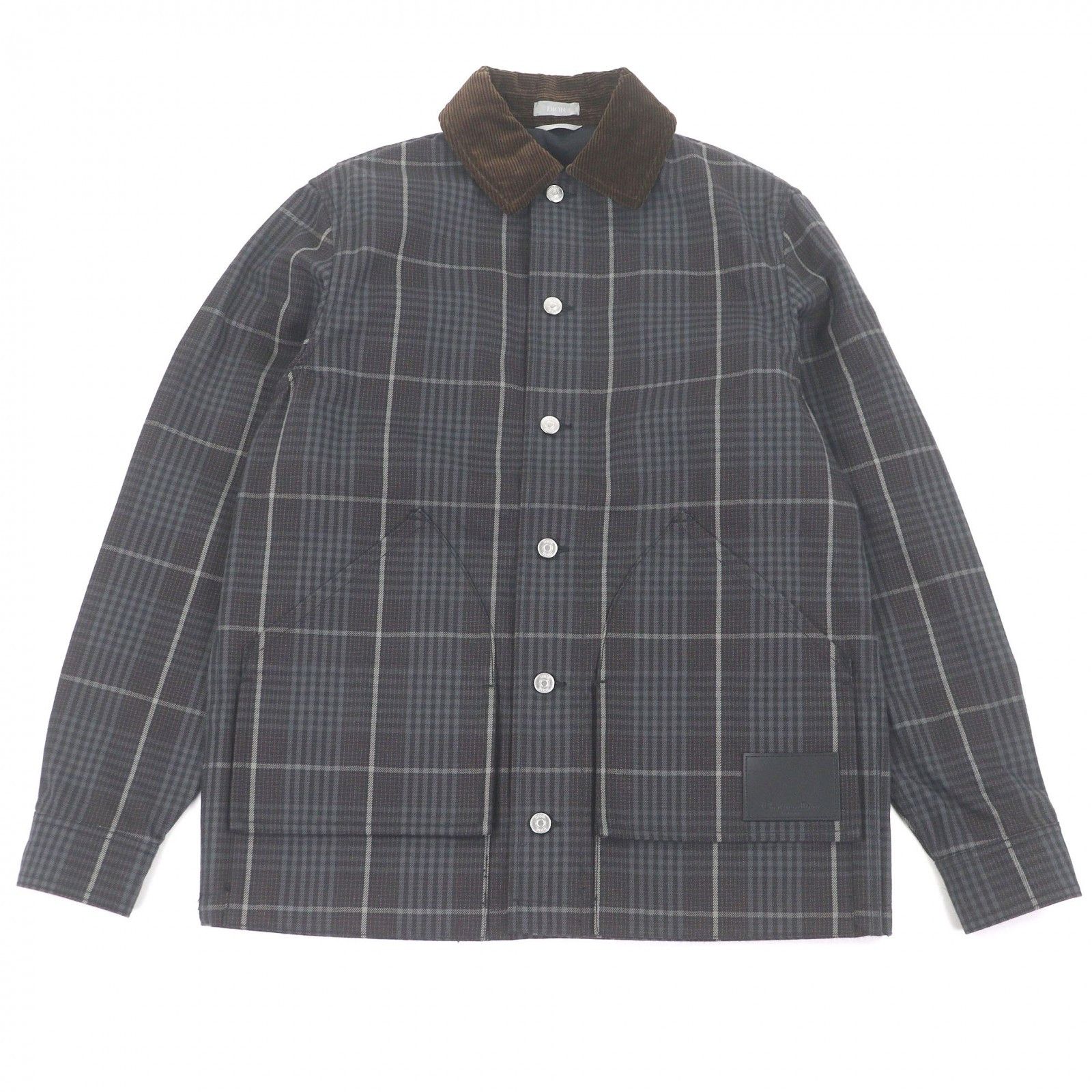 Dior Dior Dior Corduroy Collar Cotton Coverall Leather Outerwear DUTY FREE for USA Size ONE SIZE - 1 Thumbnail