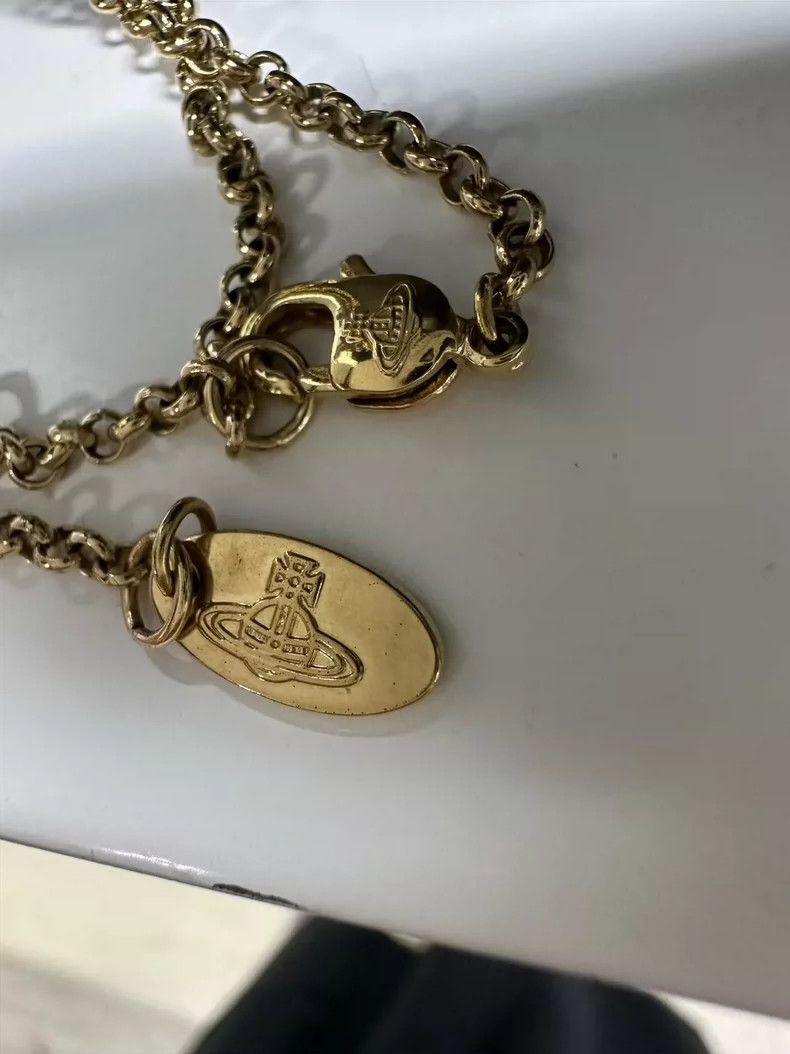 Vivienne Westwood Vivienne Westwood The Saturn necklace Size ONE SIZE - 4 Thumbnail