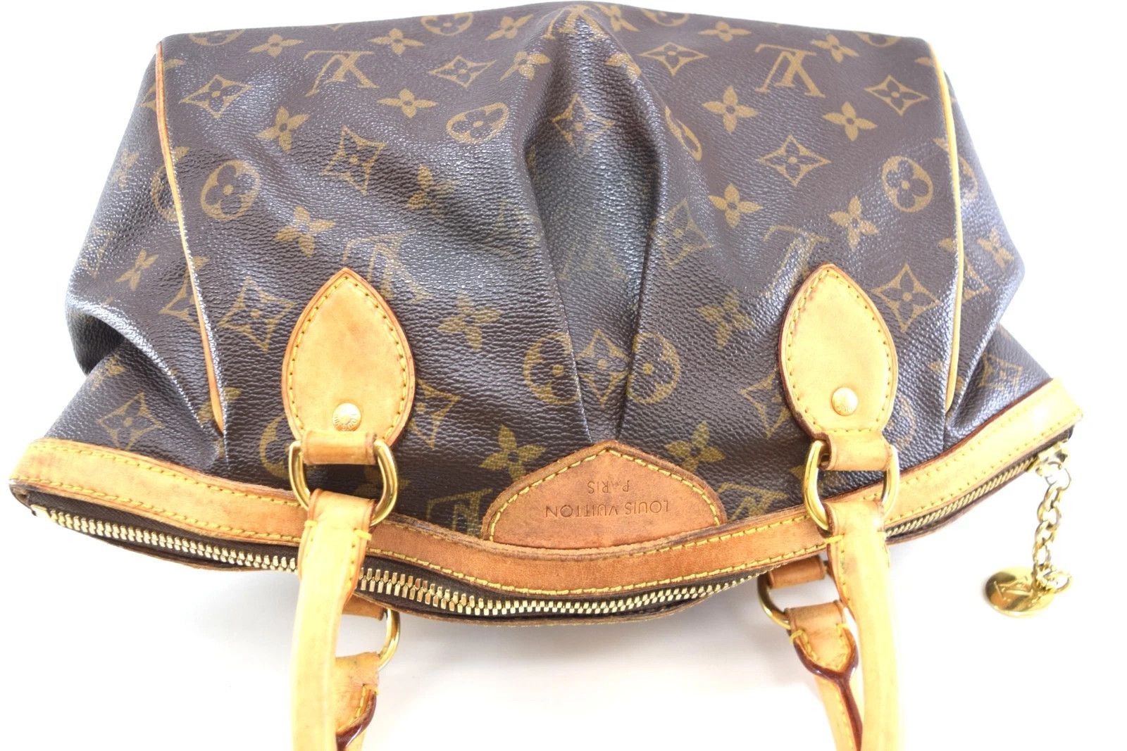 Louis Vuitton Auth Louis Vuitton Tivoli PM Hand Bag Monogram Canvas M40143 Size ONE SIZE - 8 Thumbnail