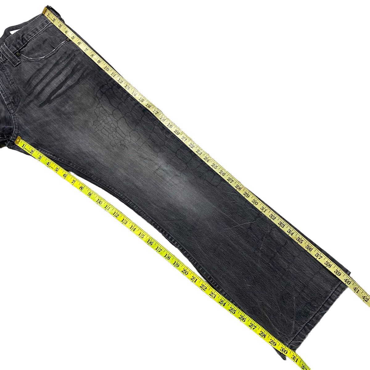 semanticdesign Semantic Design Spiderweb Denim Flare Jeans Size US 34 / EU 50 - 21 Thumbnail