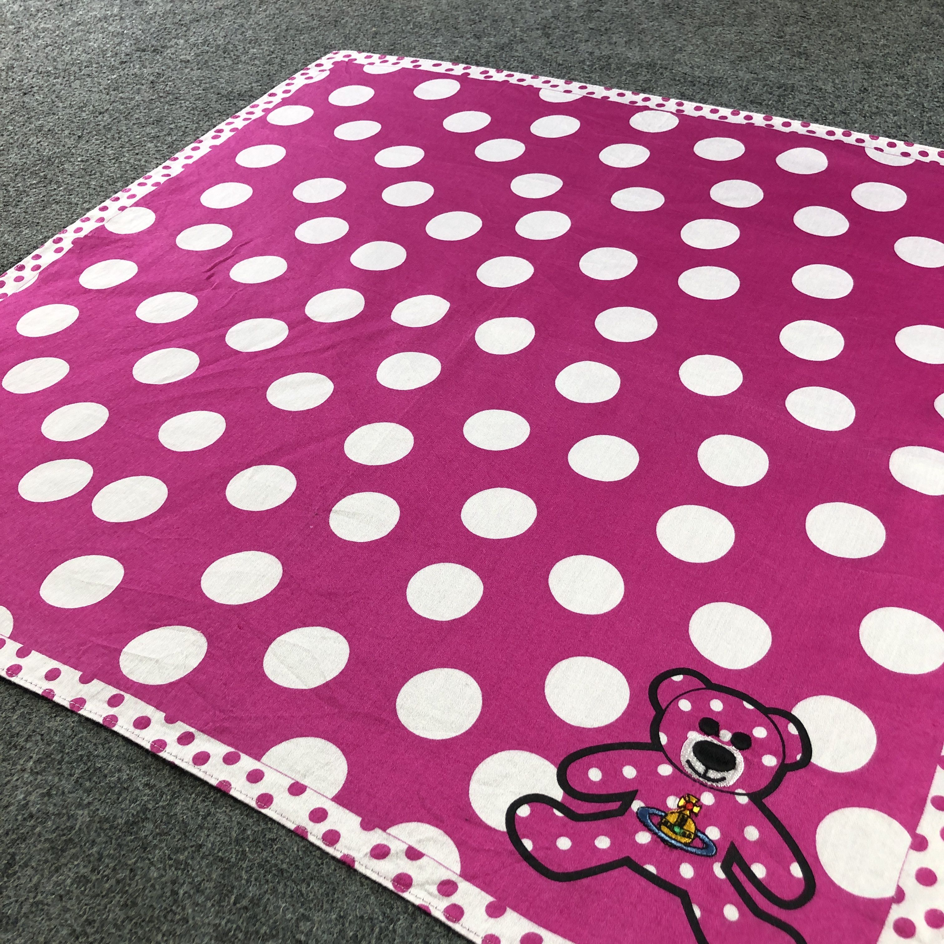 Japanese Brand Vivienne Westwodd Handkerchief Neckerchief Bandana H2438 Size ONE SIZE - 3 Thumbnail