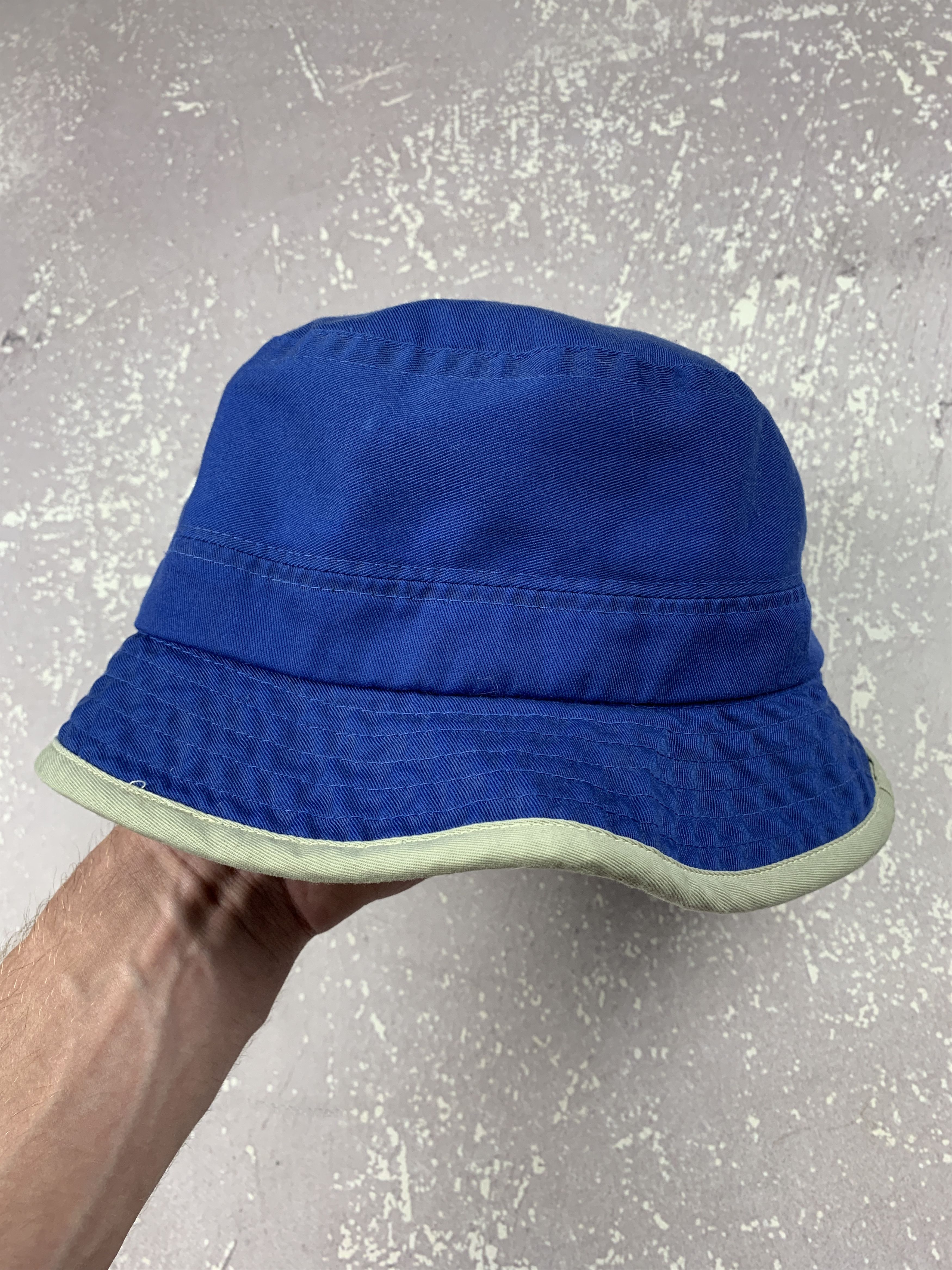 Nike × Vintage Y2K Vintage Nike Bucket Hat Blue/Gray Size ONE SIZE - 4 Thumbnail