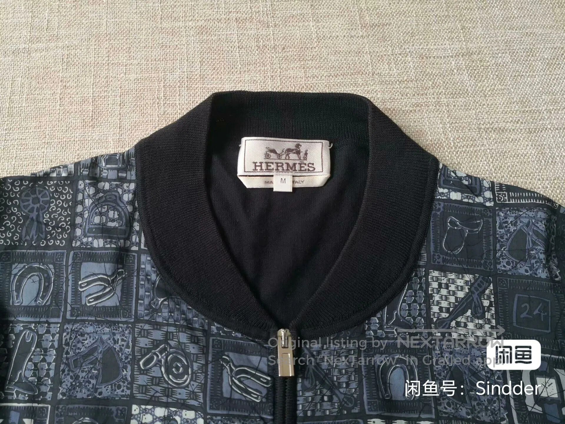 Hermes Hermes Men's Knit Jacket Coat. Size US M / EU 48-50 / 2 - 2 Thumbnail