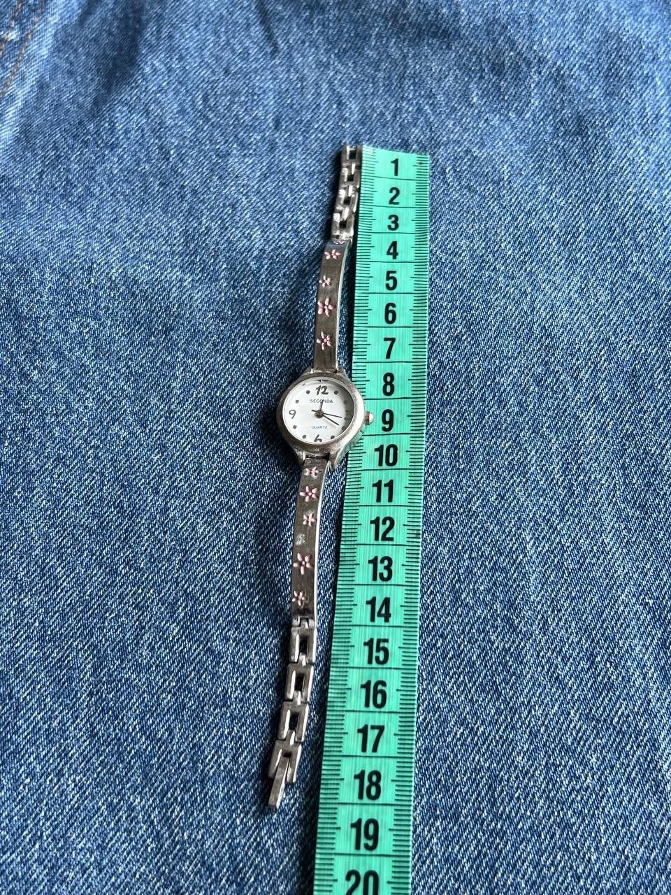 Japanese Brand × Vintage 2000S FULL FLOWERS BRACELET SILVER STEEL JAPAN WATCH SECONDA Size ONE SIZE - 6 Thumbnail