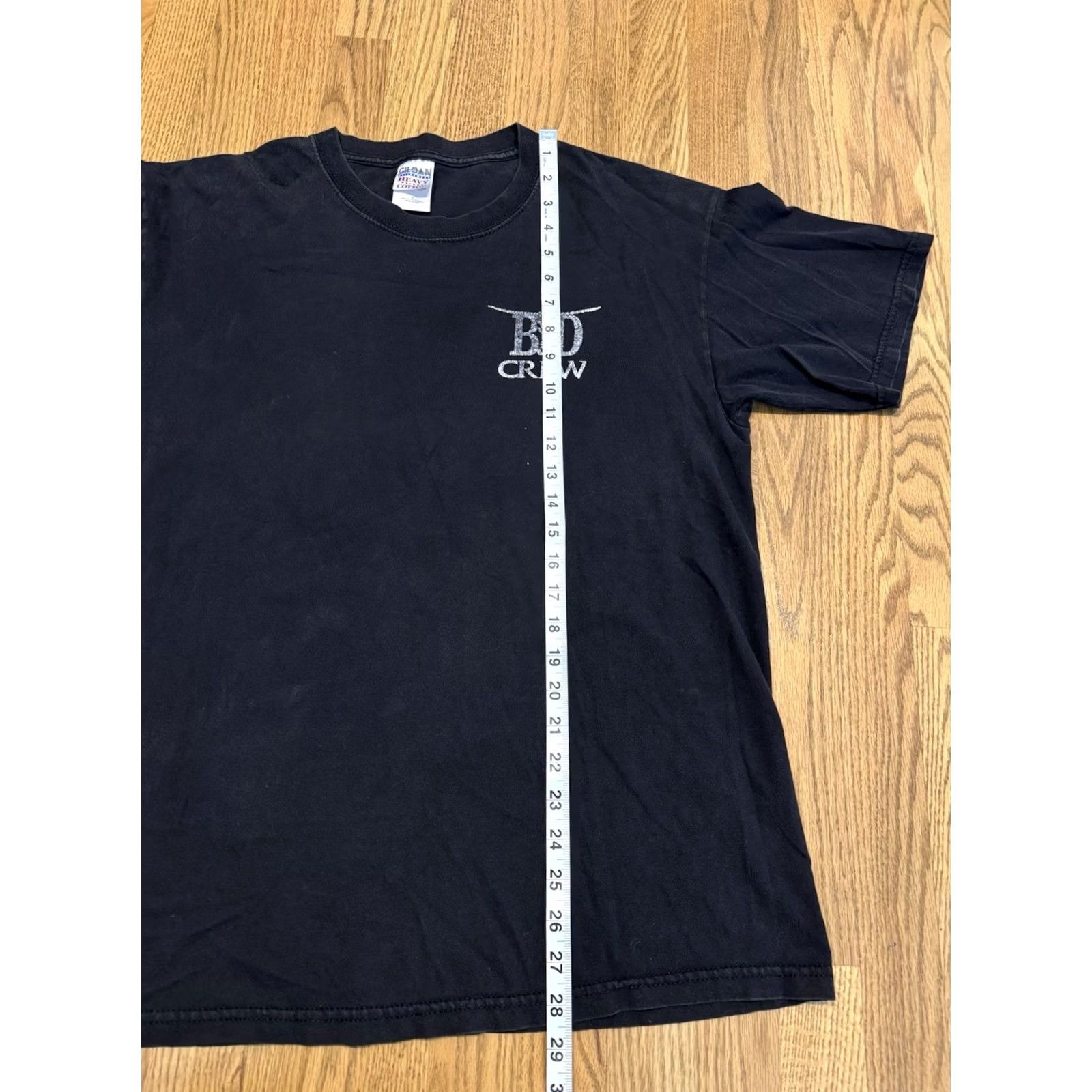 Gildan VINTAGE Brooks And Dunn CREW T Shirt XL Concert Country Tour Black Crew Neck T-Shirt Mens 90s Band Music Gildan Cotton Short Sleeve Rarely Worn Size US XL / EU 56 / 4 - 7 Thumbnail