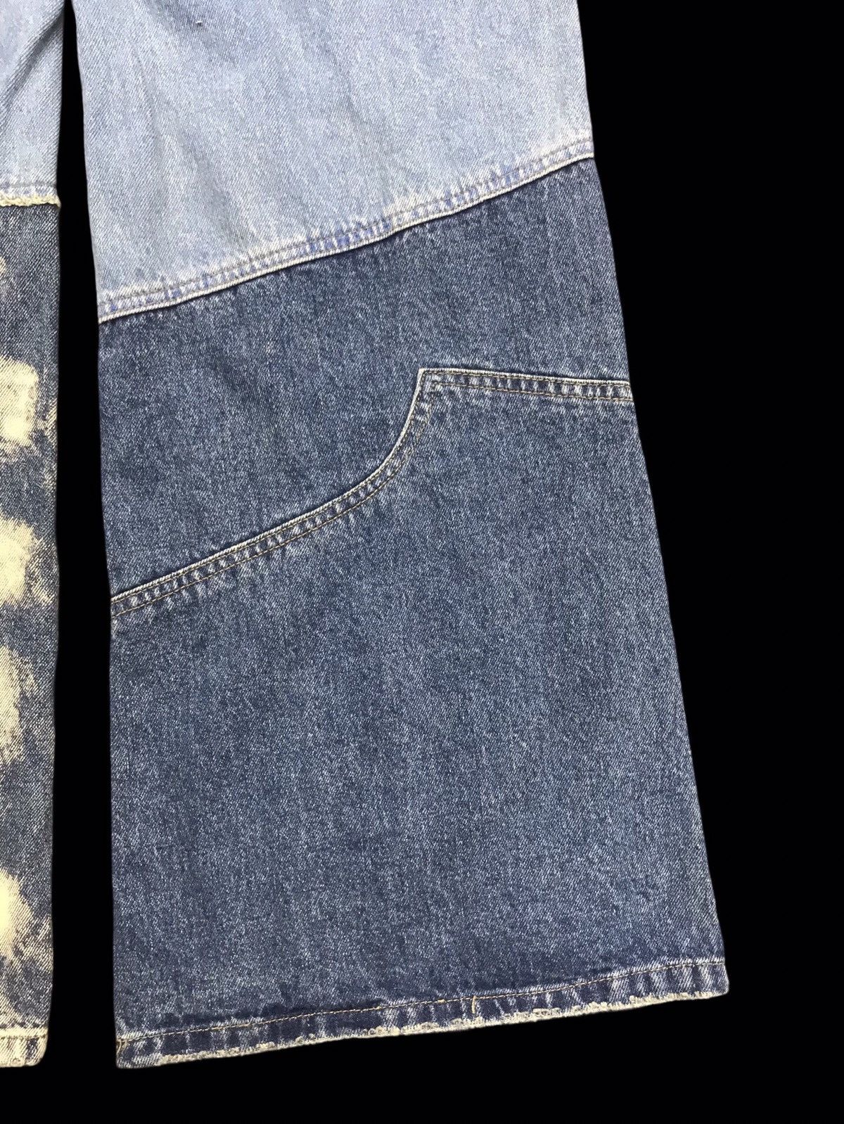 Jaded London 💥VERY RARE💥JADED LONDON BELL BOTTOM HAGI DENIM F302 Size US 28 / EU 44 - 15 Thumbnail