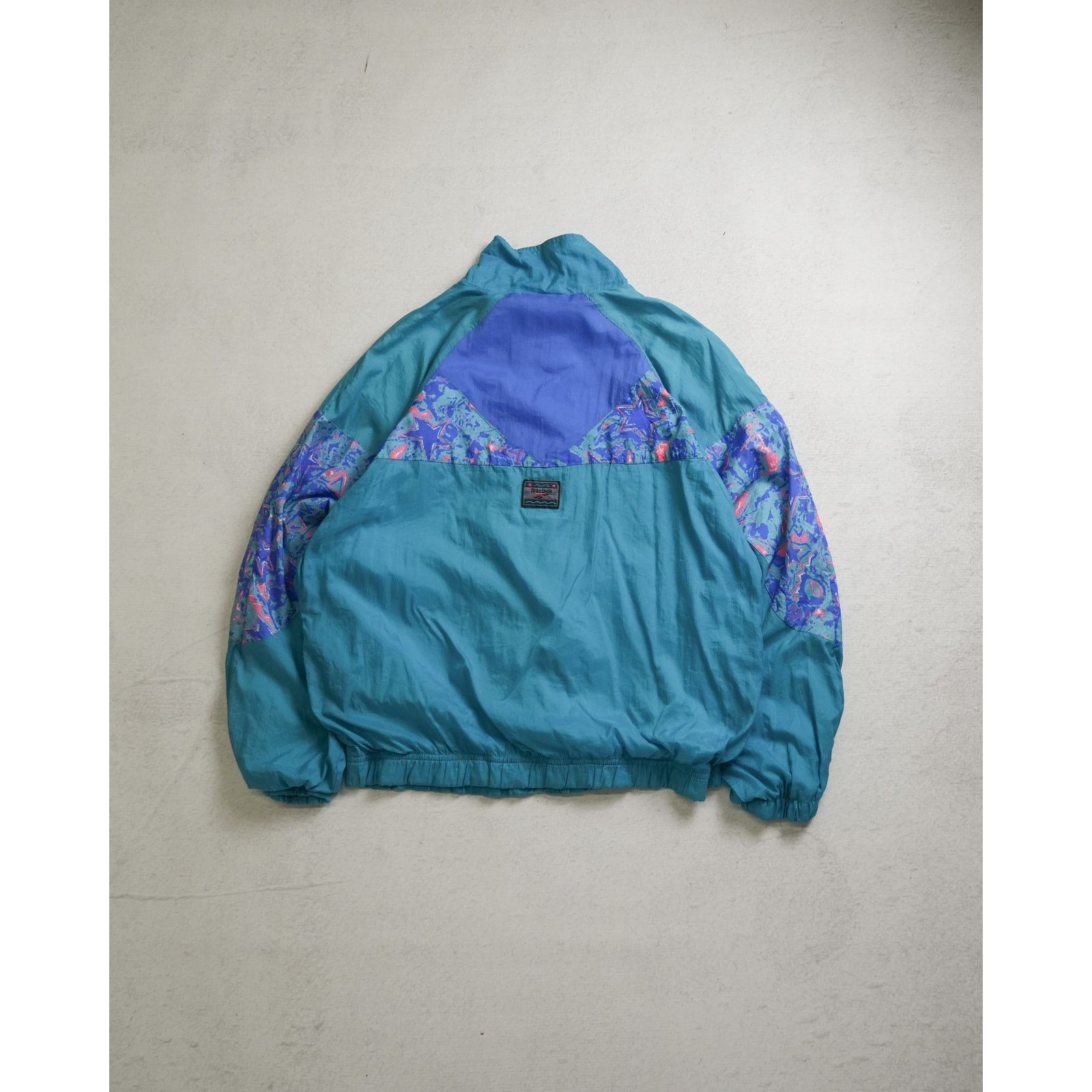 Reebok Vintage 90s Reebok Blue Regular Windbreaker - Women's Medium Size M / US 6-8 / IT 42-44 - 2 Thumbnail