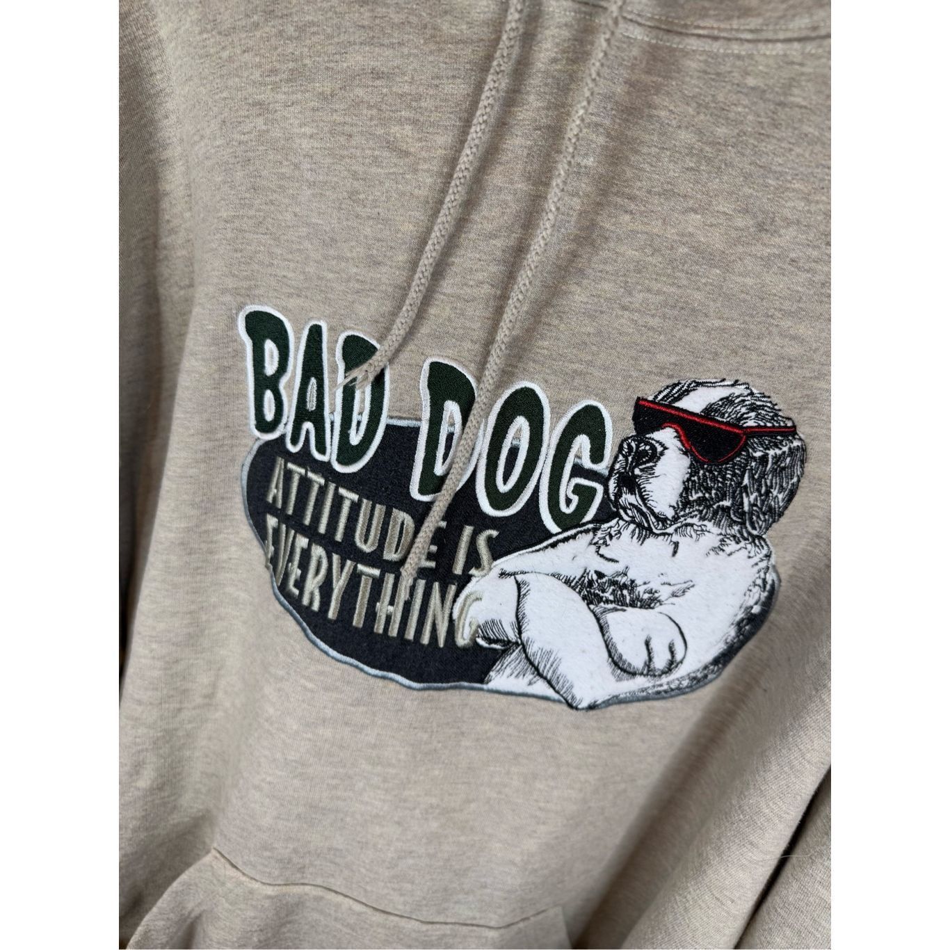 Big Dogs Vintage Big Dogs Hoodie Bad Dog Attitude is Everything Men's Size US XXL / EU 58 / 5 - 2 Thumbnail