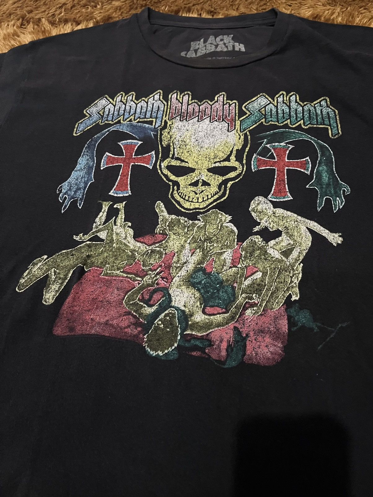 Black Sabbath Black Sabbat 10th Anniversary Tour 1978 Tshirt Size US L / EU 52-54 / 3 - 2 Thumbnail