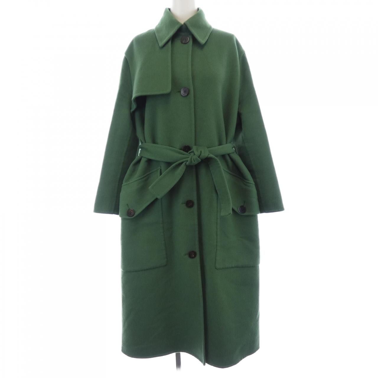 Hermes Hermes Hermes *07-710132 Cashmere Coat Textile Outerwear DUTY FREE for USA Size ONE SIZE - 1 Thumbnail