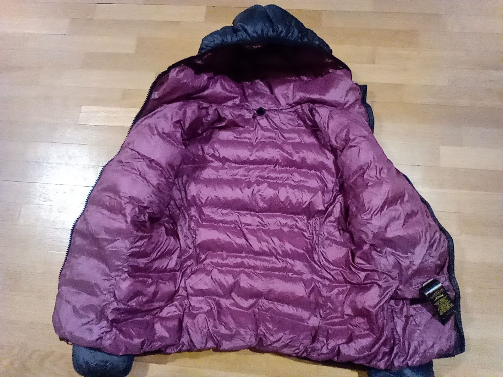Eddie Bauer Blauer USA Women's Jacket Down Size S with Hood Size S / US 4 / IT 40 - 11 Thumbnail