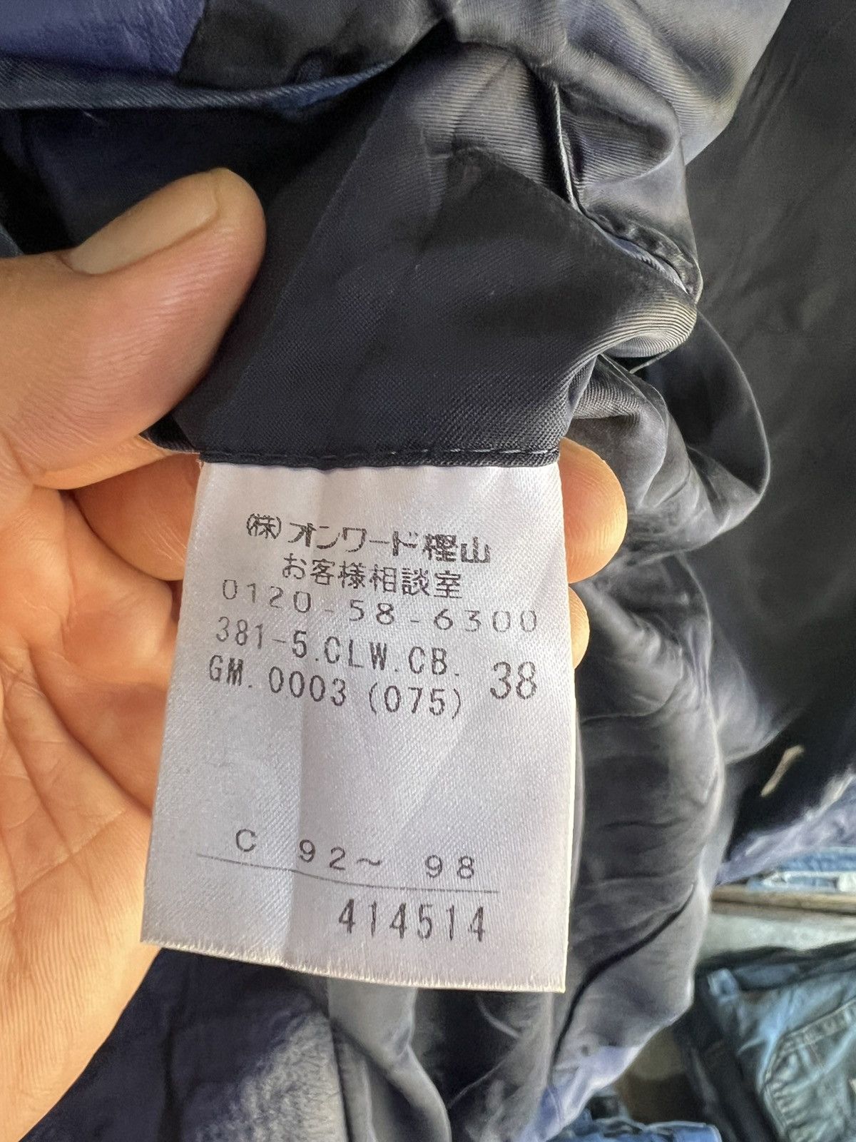 Calvin Klein 🔥Blue Calvin Klein Blazer Size 38R - 15 Thumbnail
