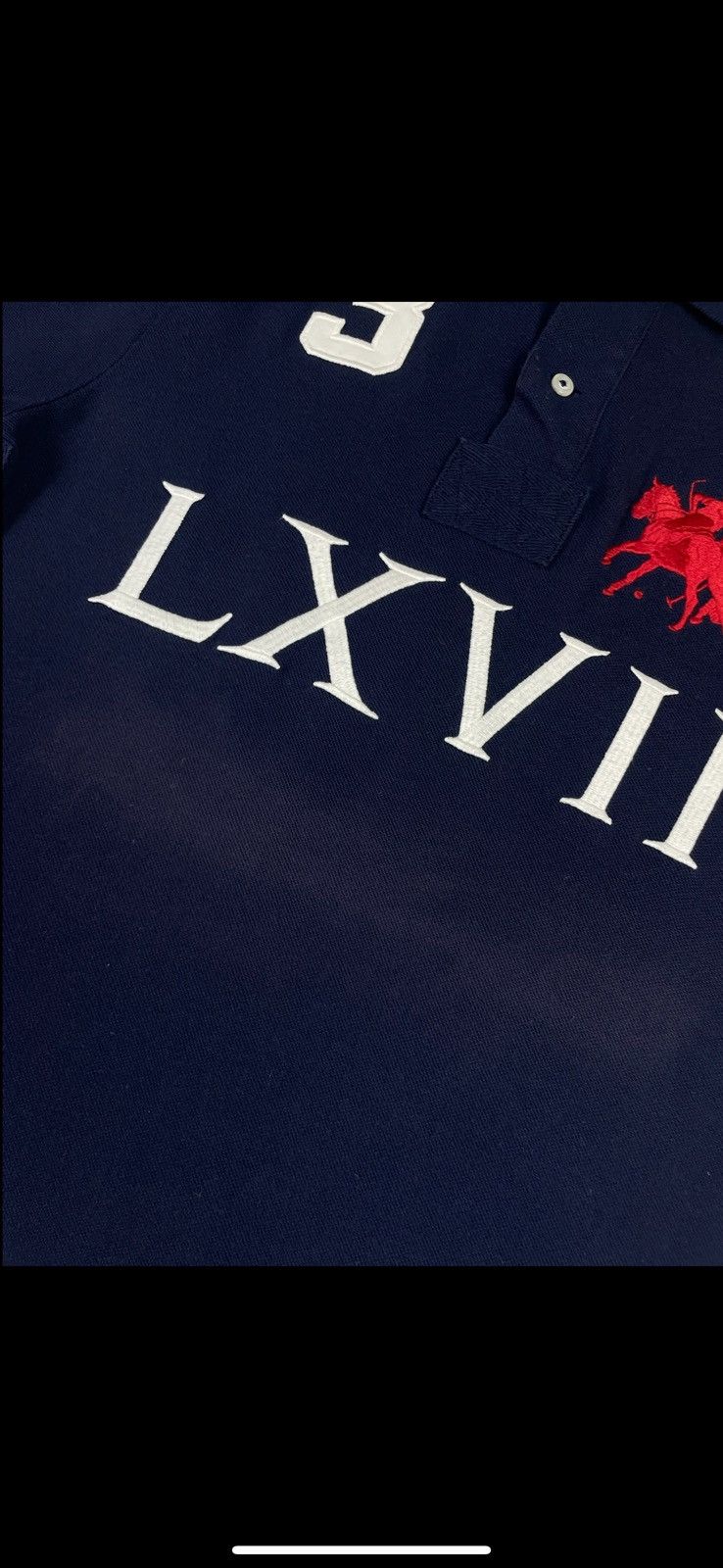 Polo Ralph Lauren Vintage polo ralph lauren big logo size M navy Size US M / EU 48-50 / 2 - 4 Thumbnail