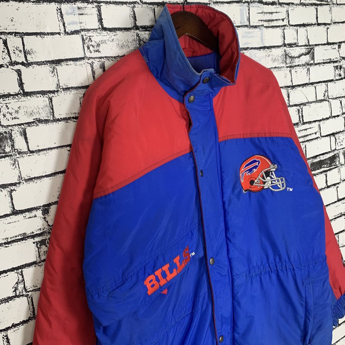 Logo 7 Vintage Logo 7 Buffalo Bills NFL Embroidered Jacket Size US M / EU 48-50 / 2 - 4 Thumbnail