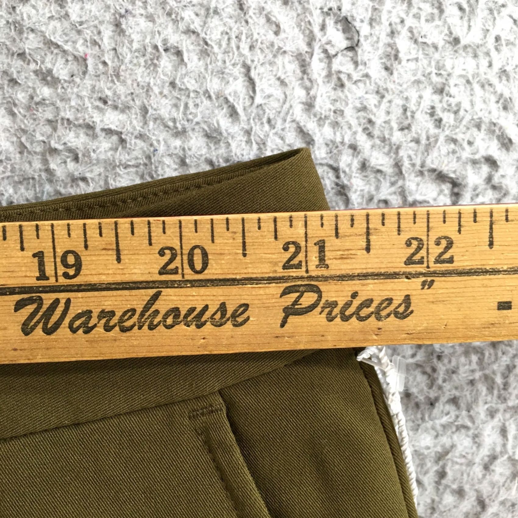 Worthington Worthington Bootcut Trouser Dress Pants Womens 18W Green Hi-Rise Flat Front NEW Size 40" / US 18 - 6 Thumbnail