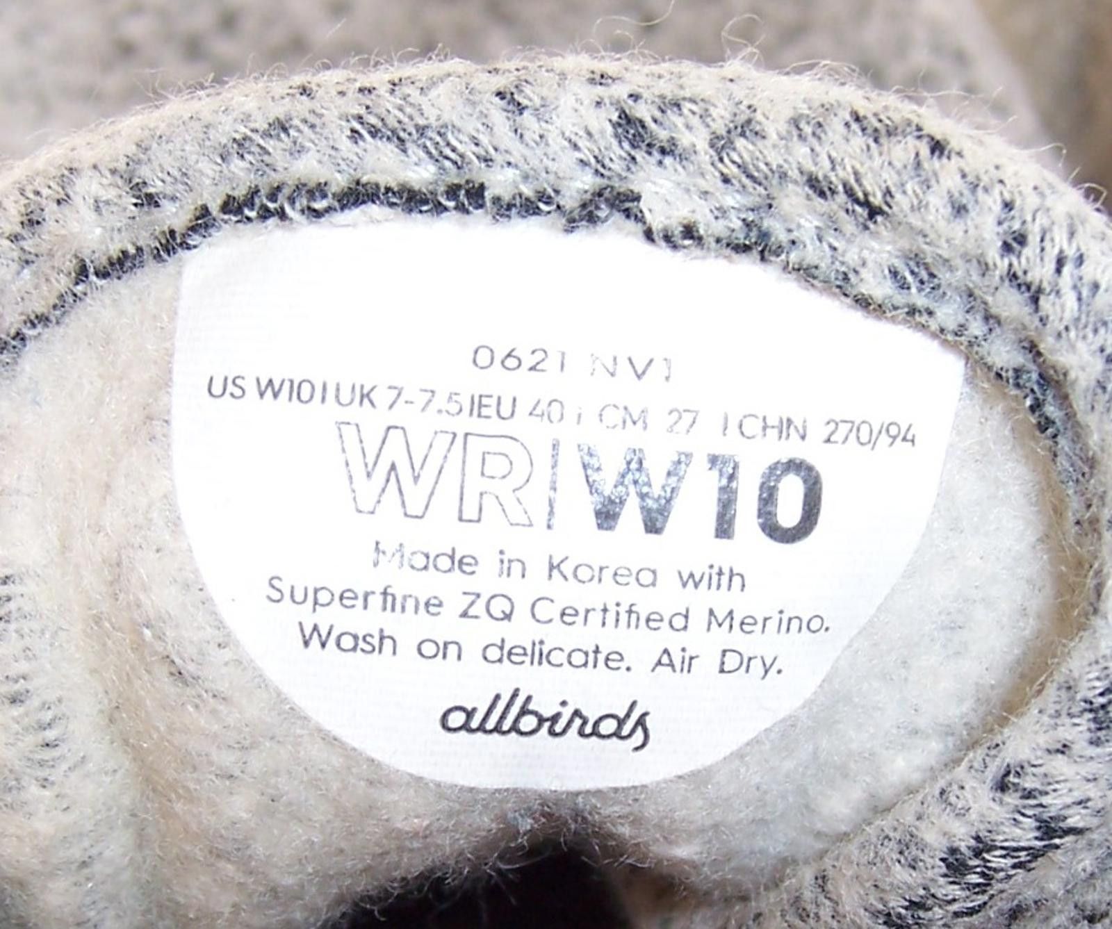 Allbirds Allbirds Women’s Wool Runner - Everyday Sneakers -Grey-US 10 Size US 10 / IT 40 - 8 Thumbnail