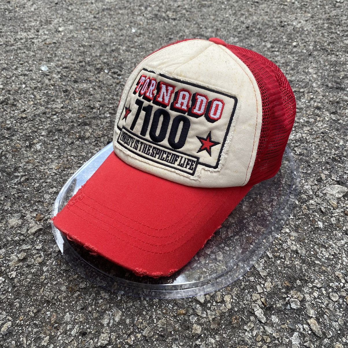 Vintage Tornado 7100 Distressed Trucker Hat Vintage Size ONE SIZE - 2 Thumbnail