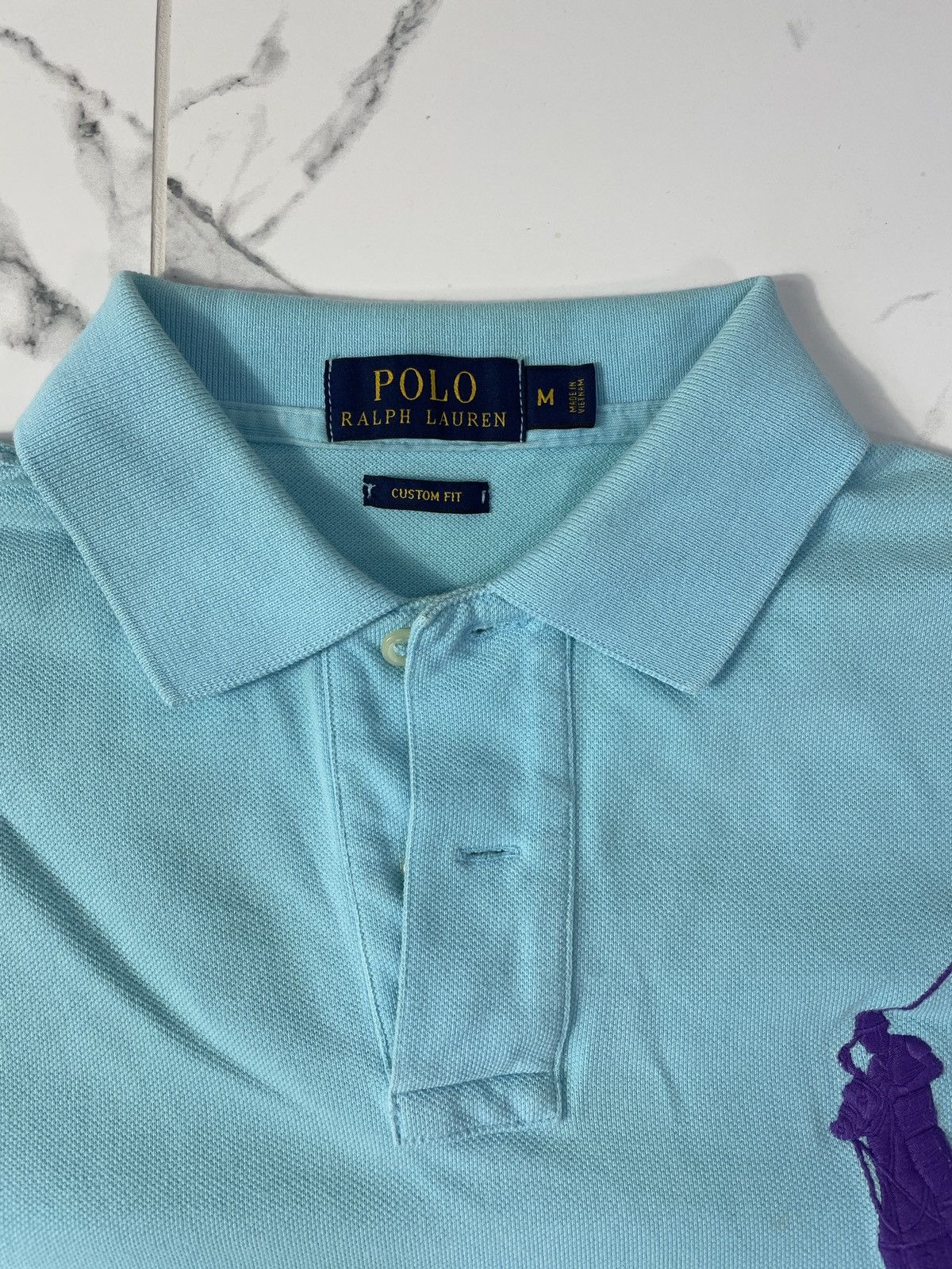 Polo Ralph Lauren Polo Ralph Lauren Blue Purple Polo Shirt #3 Size US M / EU 48-50 / 2 - 5 Thumbnail