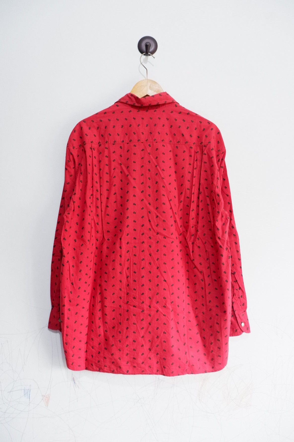 Jean Paul Gaultier VTG Junior Jean Paul Gaultier Full Print Button Shirts Size US L / EU 52-54 / 3 - 2 Thumbnail