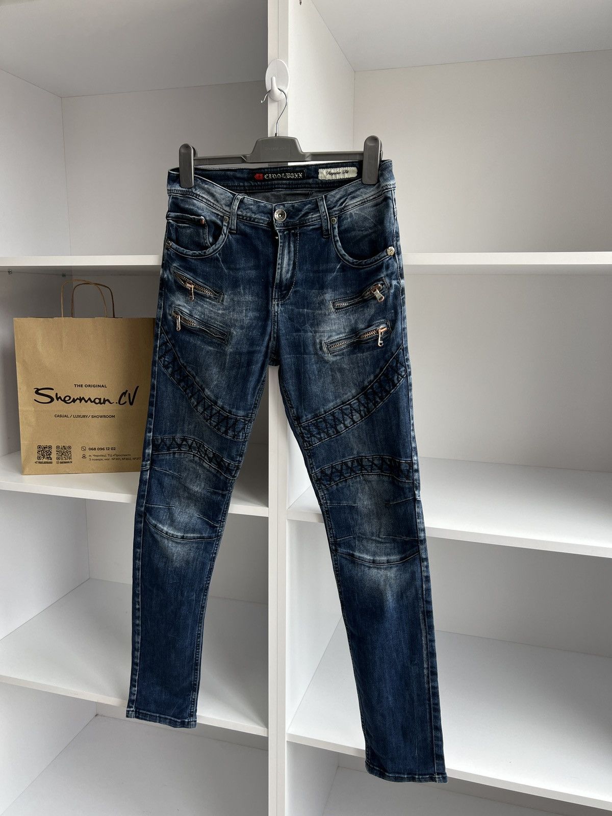 Designer × Vintage Vintage Cipo Baxx Archival Jeans Size US 30 / EU 46 - 6 Thumbnail
