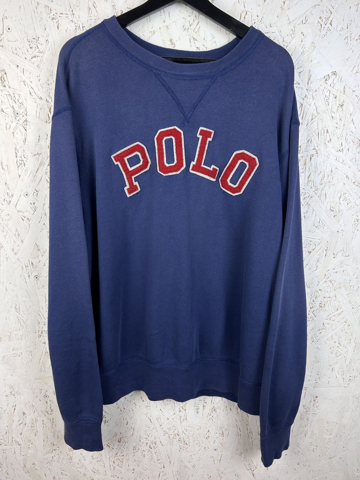 Polo Ralph Lauren Polo By Ralph Lauren POLO Inscription Center Logo Sweatshirt Size US XXL / EU 58 / 5 - 1 Thumbnail