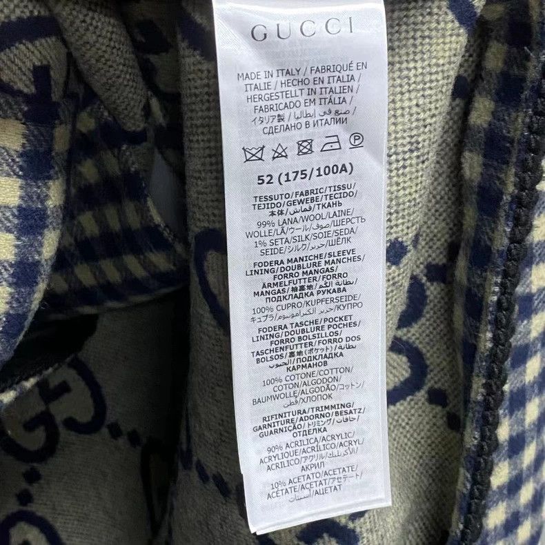 Gucci Gucci The latest black and white plaid logo jacket 2501-Nex Size US L / EU 52-54 / 3 - 7 Thumbnail