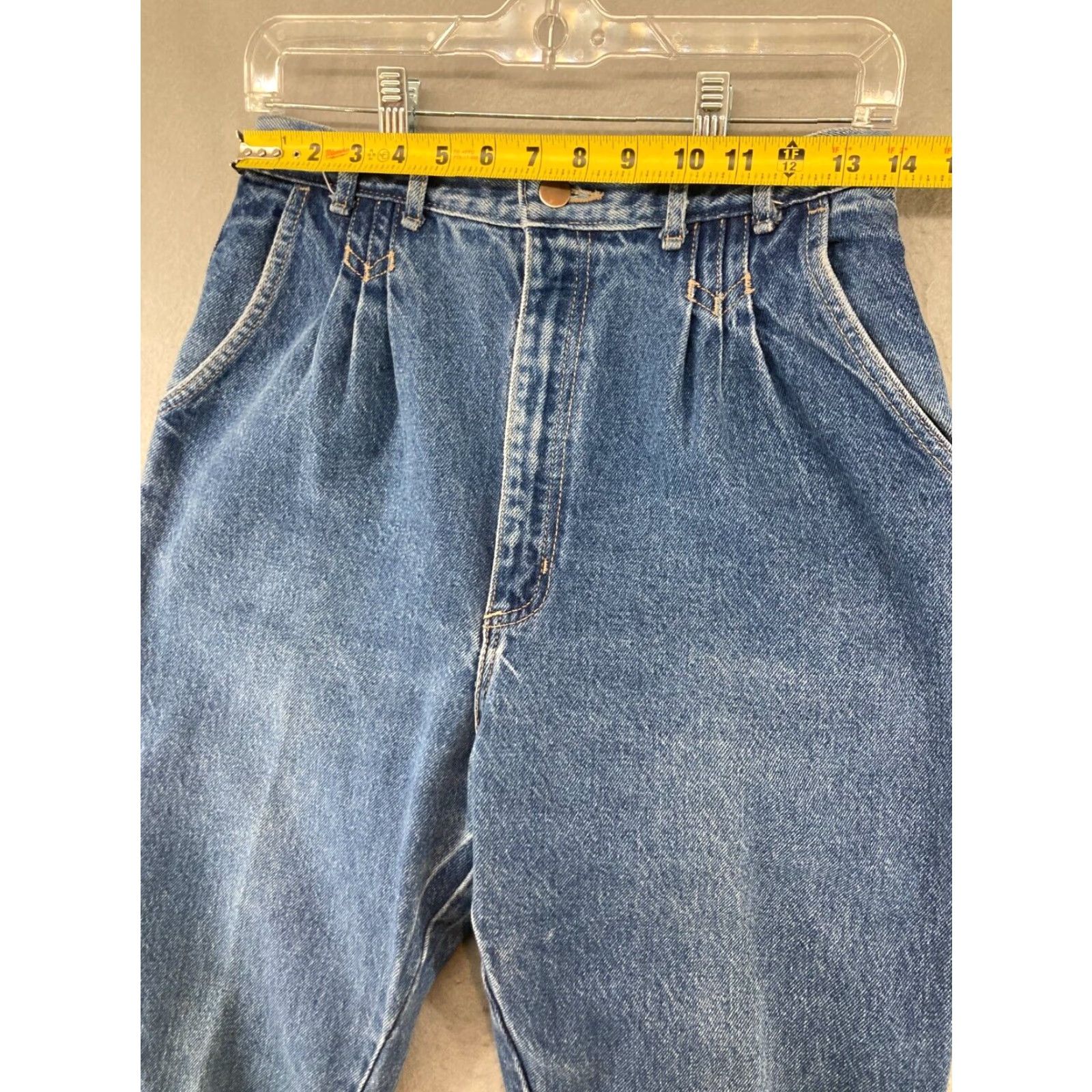 Vintage Boca Chica Womens Jeans 12 MIS USA MADE Pleated Hi Rise Mom Vintage Size 34" / US 12 / IT 48 - 2 Thumbnail