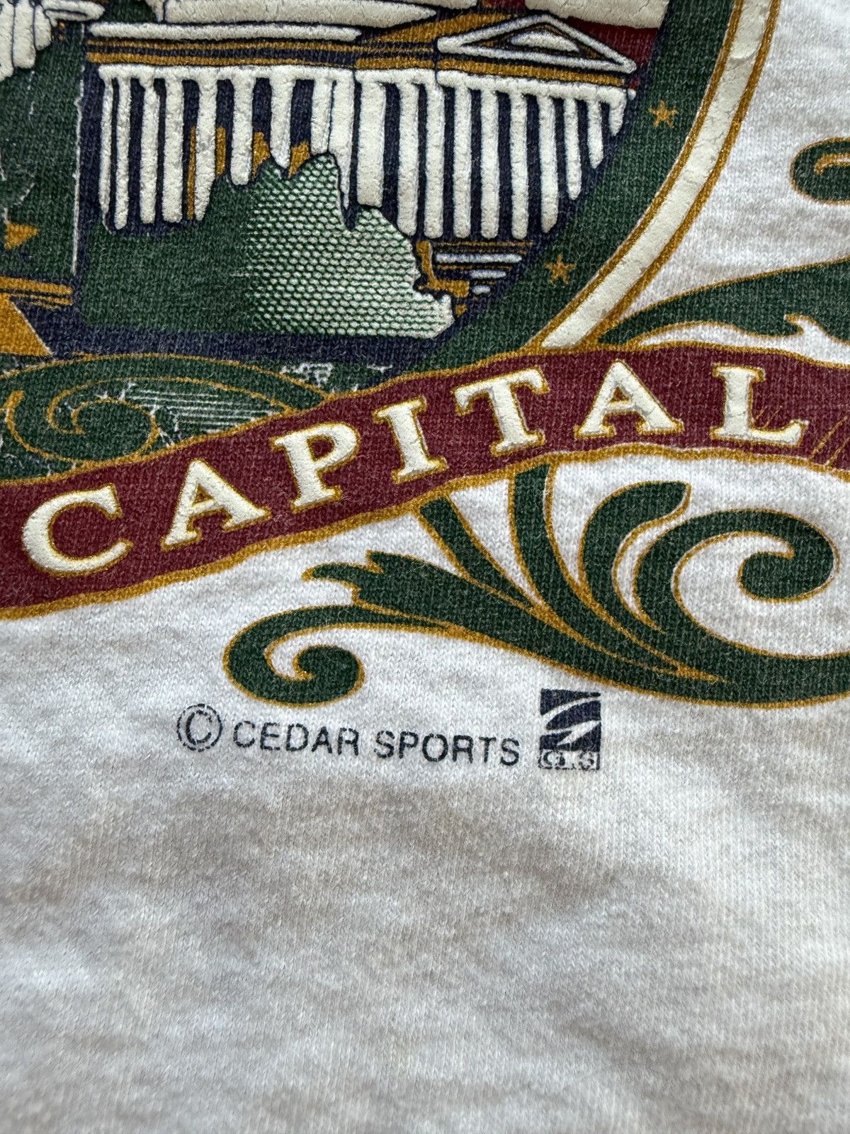 Vintage Vintage 90s Washington D.C. Graphic Tee Size US XL / EU 56 / 4 - 3 Thumbnail