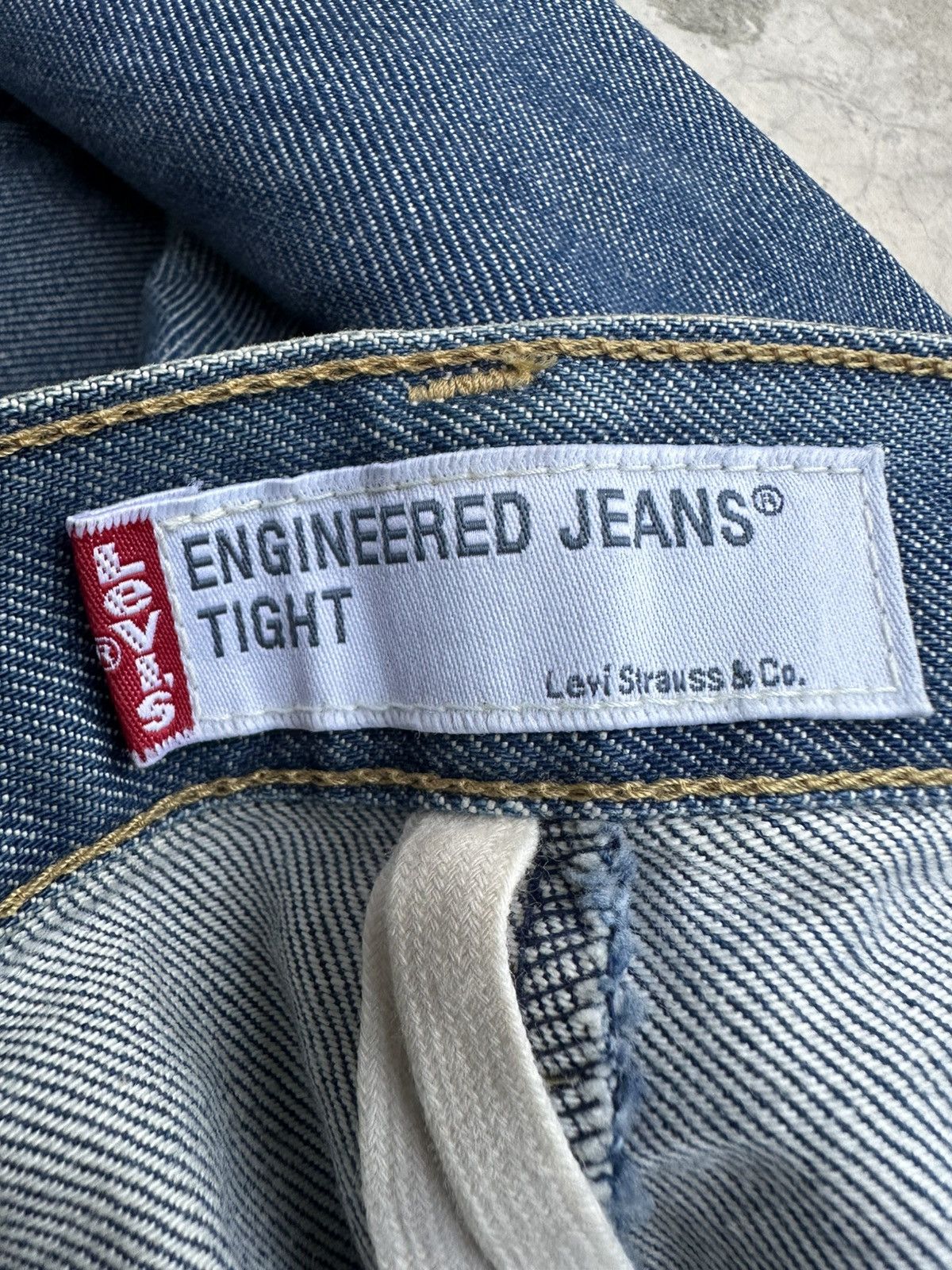 Levi's Vintage Levis Engineered Single Pocket Denim Jeans Size US 29 - 19 Thumbnail