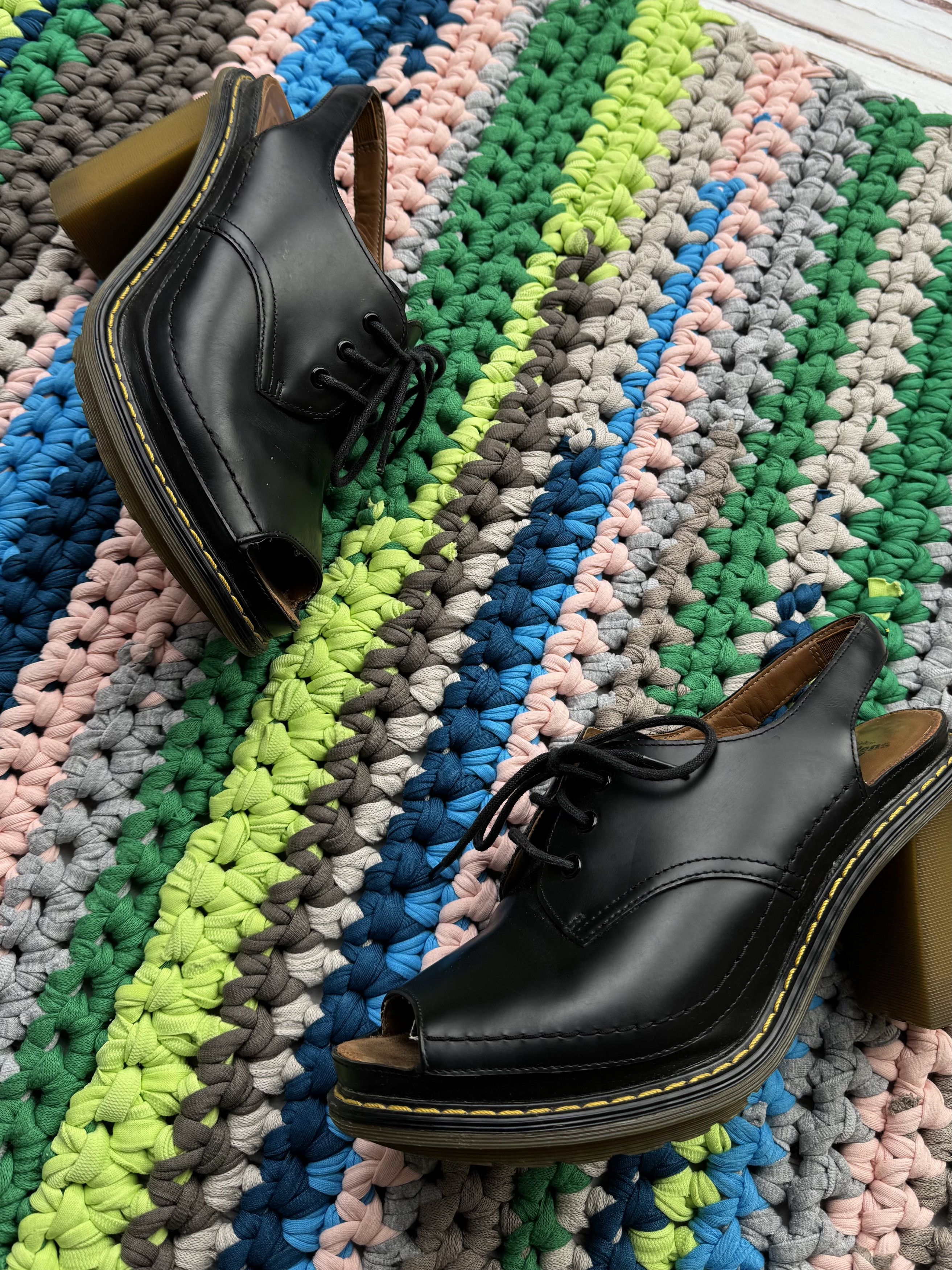 Dr. Martens Dr. Martens Vintage Leather Heels (V38)(D10) Size US 7.5 / IT 37.5 - 2 Thumbnail