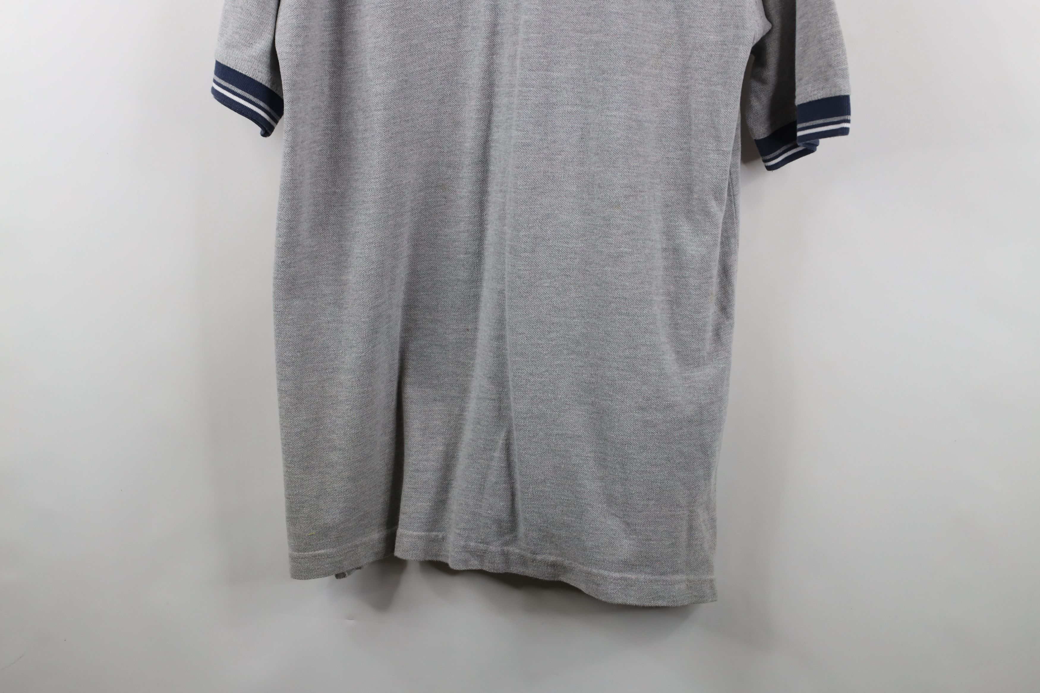Vintage Vintage 90s Faded Old English D Detroit Tigers Baseball Polo Size US L / EU 52-54 / 3 - 3 Thumbnail
