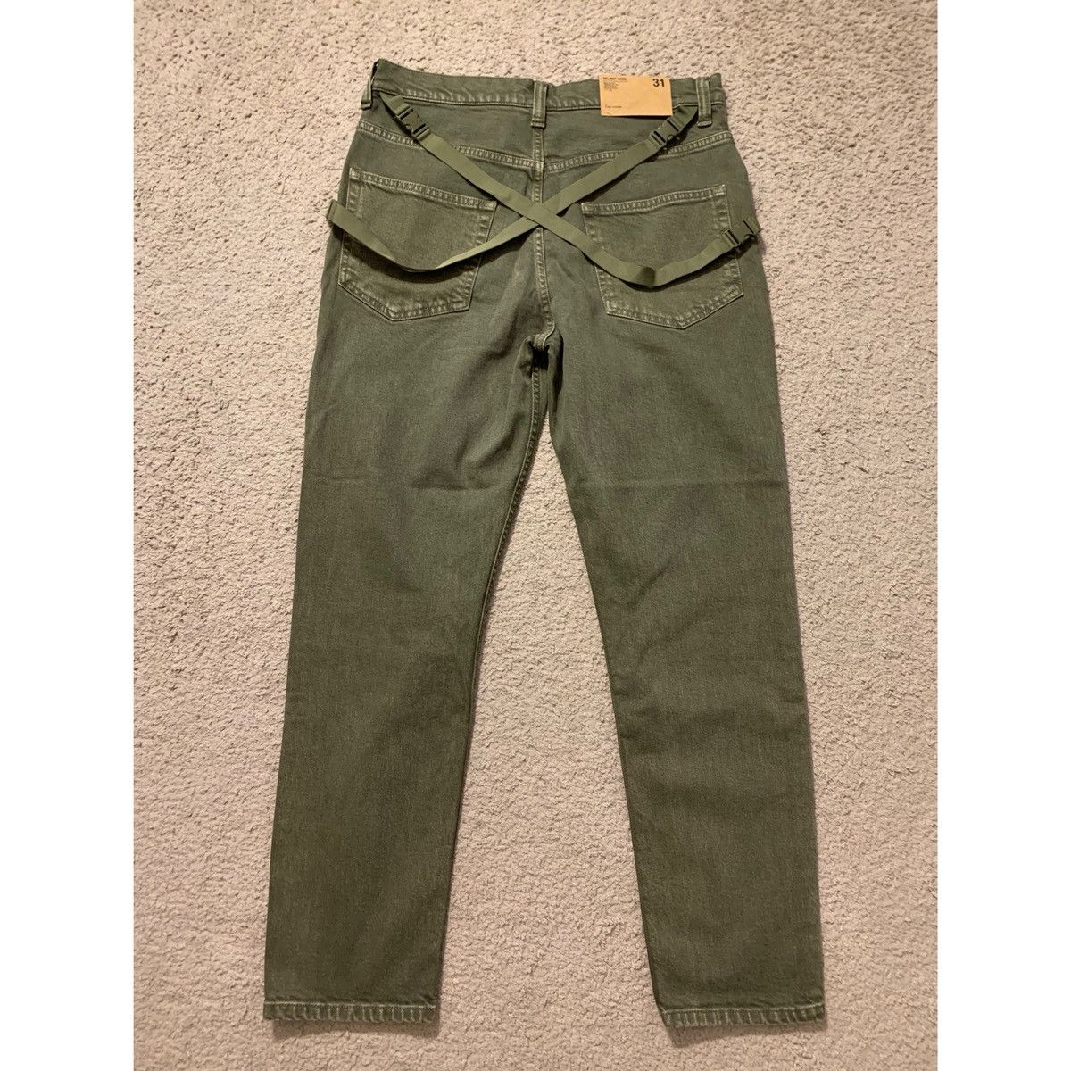 Helmut Lang HELMUT LANG STRAP JEANS Size US 31 - 1 Thumbnail