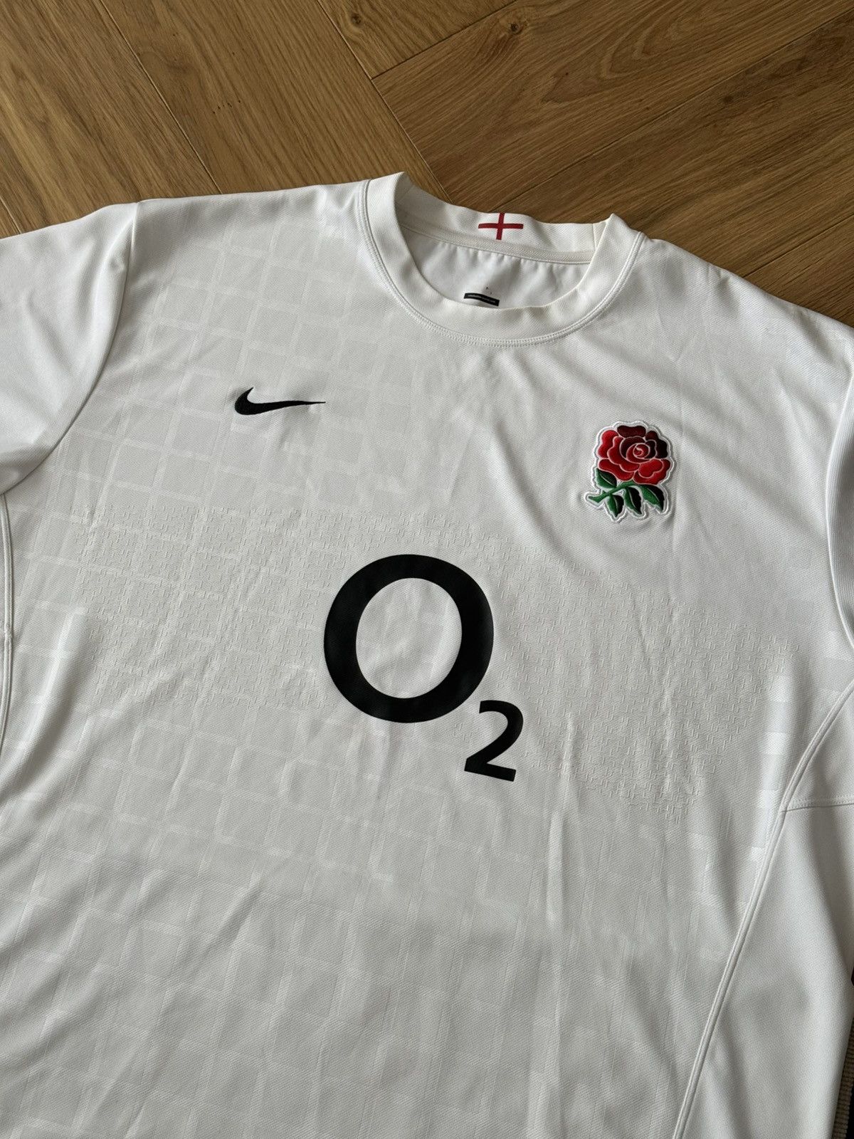 Nike England Rugby 2011 Jersey – Nike / O2 Sponsor Size US XXL / EU 58 / 5 - 5 Thumbnail