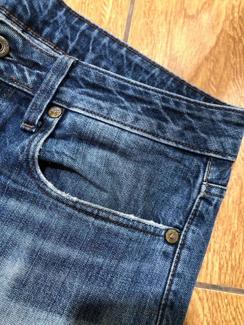 G-Star G Star RAW Jeans Mens 3301 Straight Button Fly streetwear Size US 30 / EU 46 - 5 Thumbnail