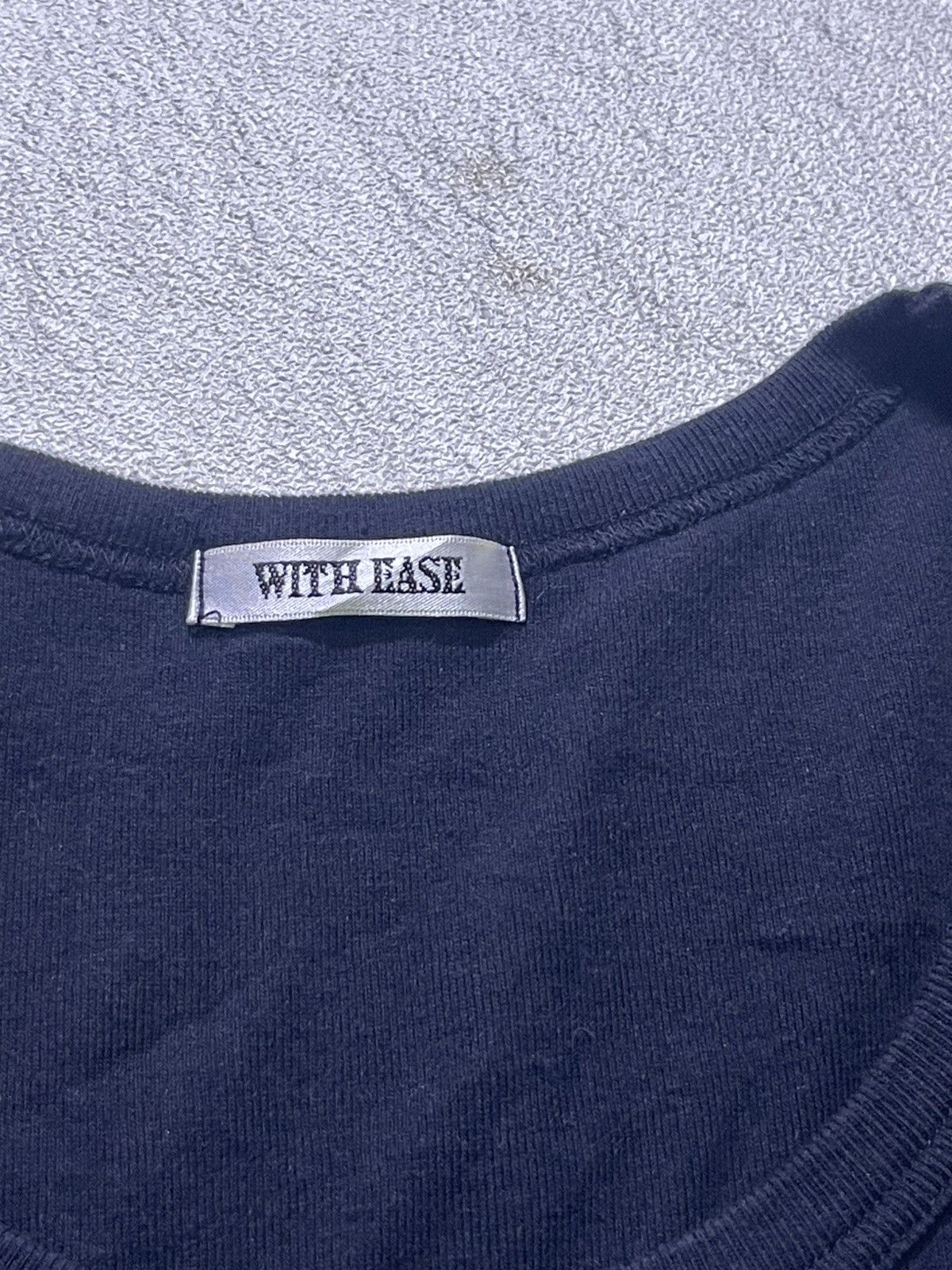Japanese Brand Y2K WITH EASE long sleeve tshirt Size US M / EU 48-50 / 2 - 4 Thumbnail