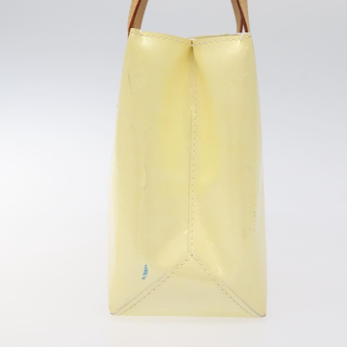 Louis Vuitton LOUIS VUITTON Monogram Vernis Reade PM Hand Bag Perle M91336 Size ONE SIZE - 4 Thumbnail