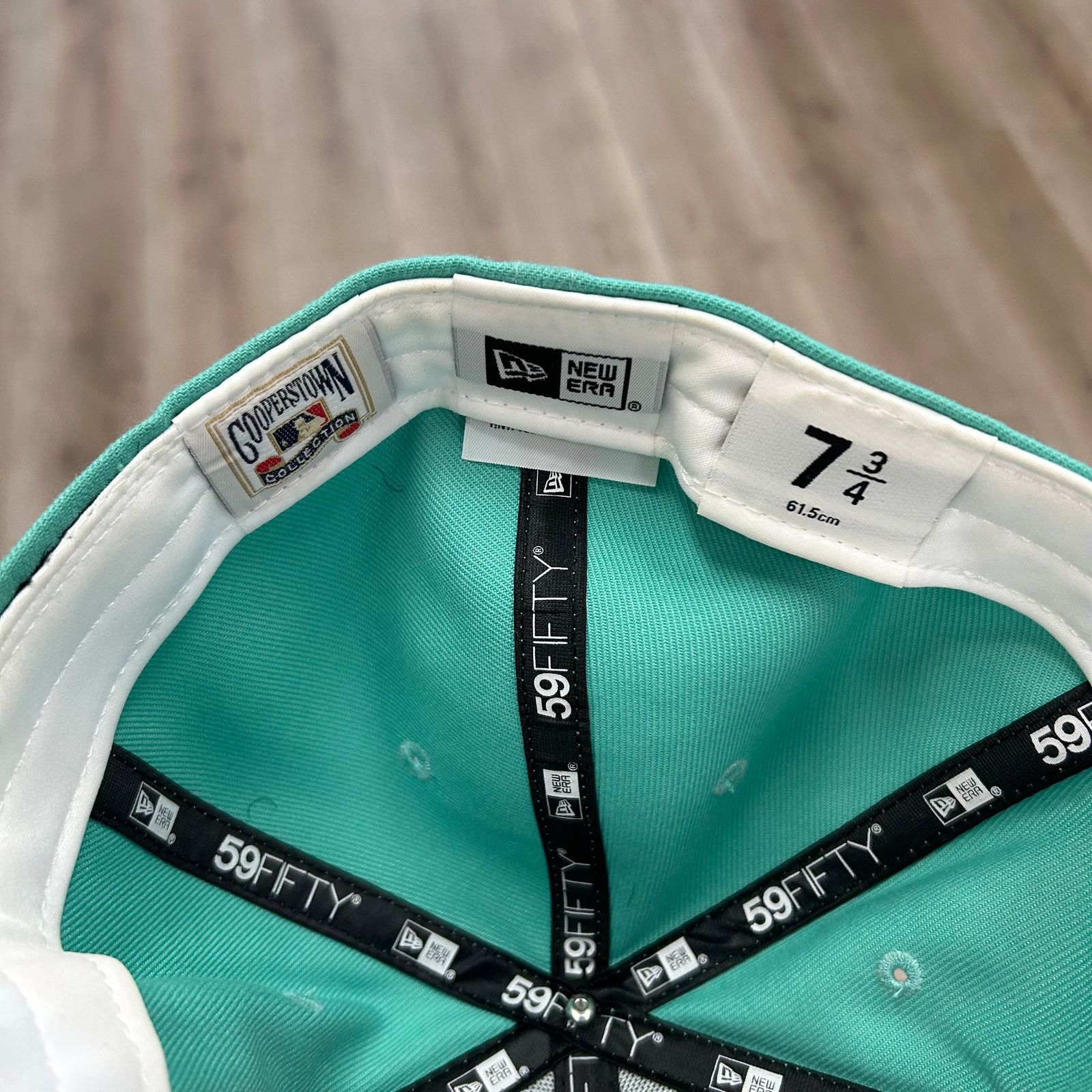 New Era New Era Tampa Bay Devil Rays Inaugural Patch Fitted Hat Size ONE SIZE - 7 Thumbnail