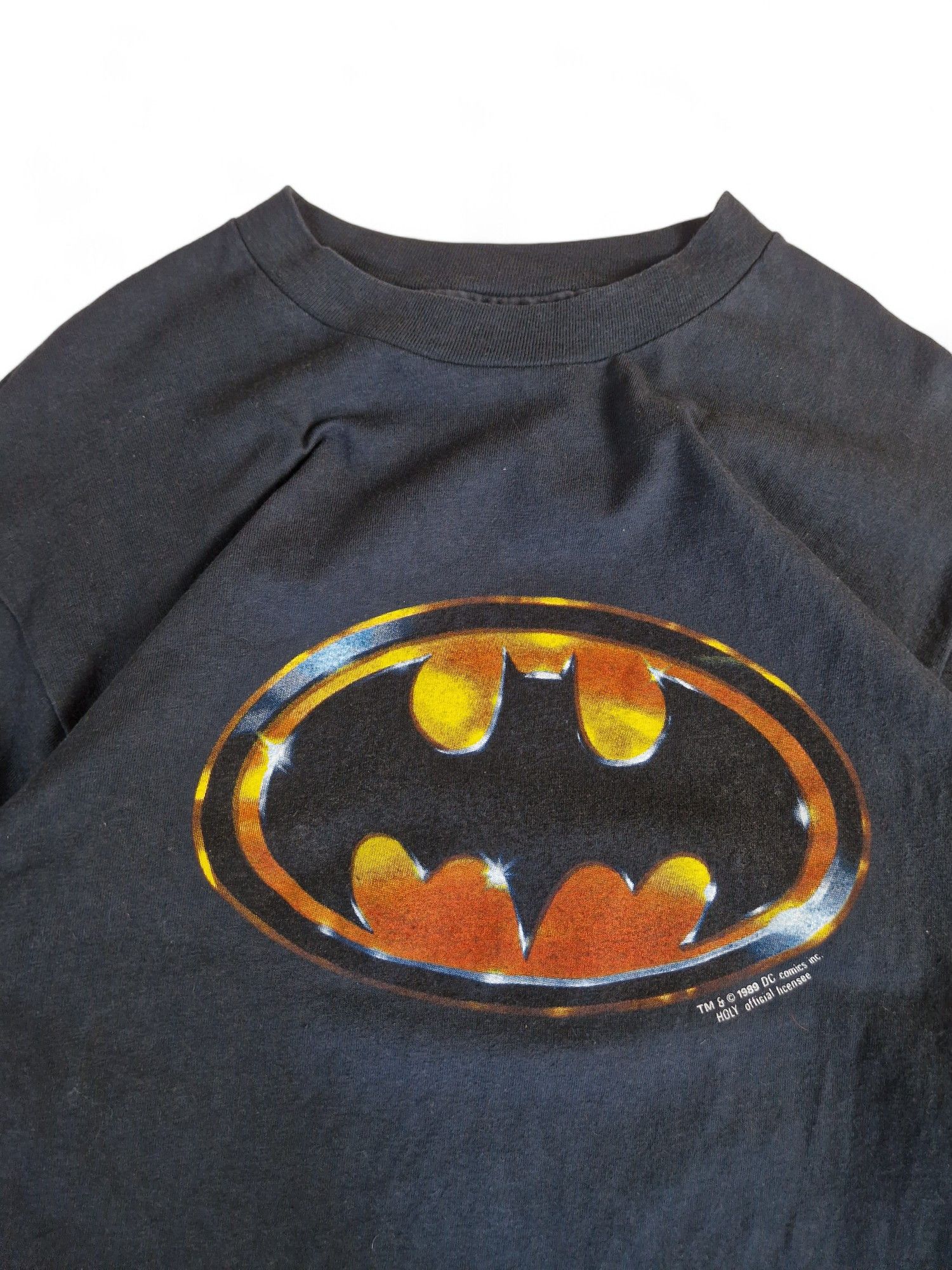Hanes Vintage Hanes Longsleeve Batman 1989 Made In USA Size US L / EU 52-54 / 3 - 2 Thumbnail