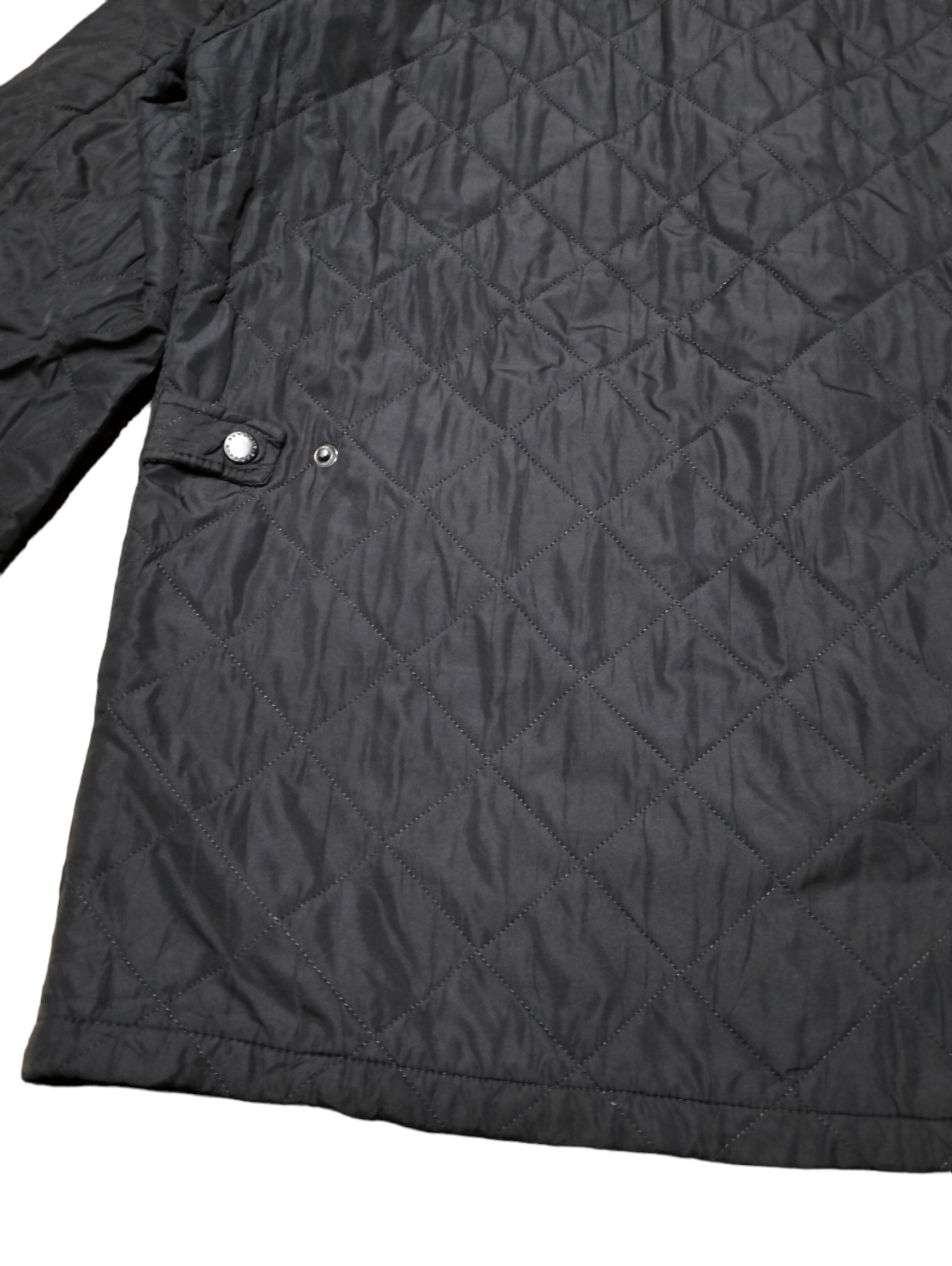 Barbour Vintage Barbour Quilted Zipper Button Jacket Sunfaded Size US M / EU 48-50 / 2 - 14 Thumbnail