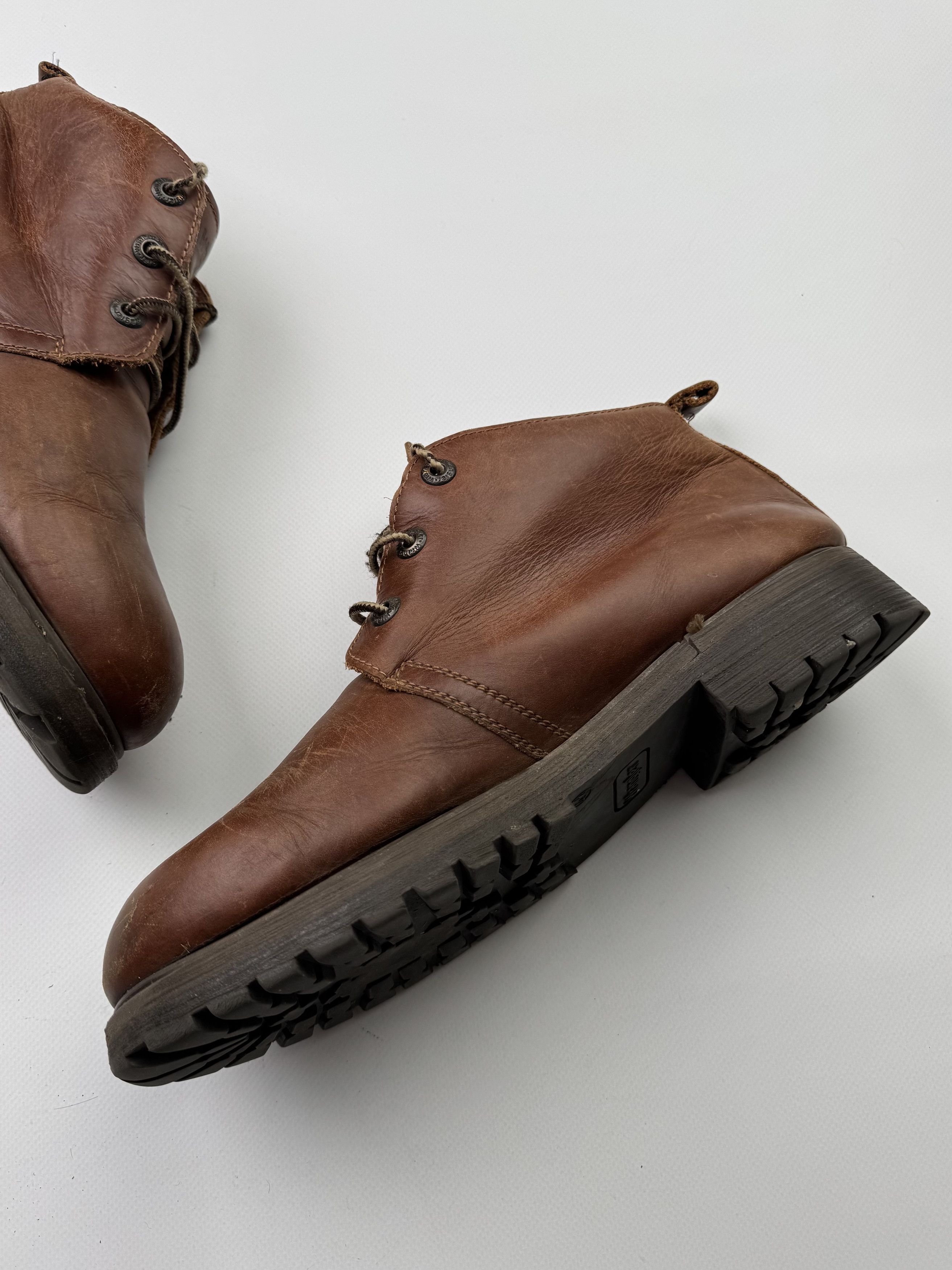 Vintage Wrangler Vintage Oversized Leather Work Boots B463(V306)E2 Size US 11 / EU 44 - 6 Thumbnail
