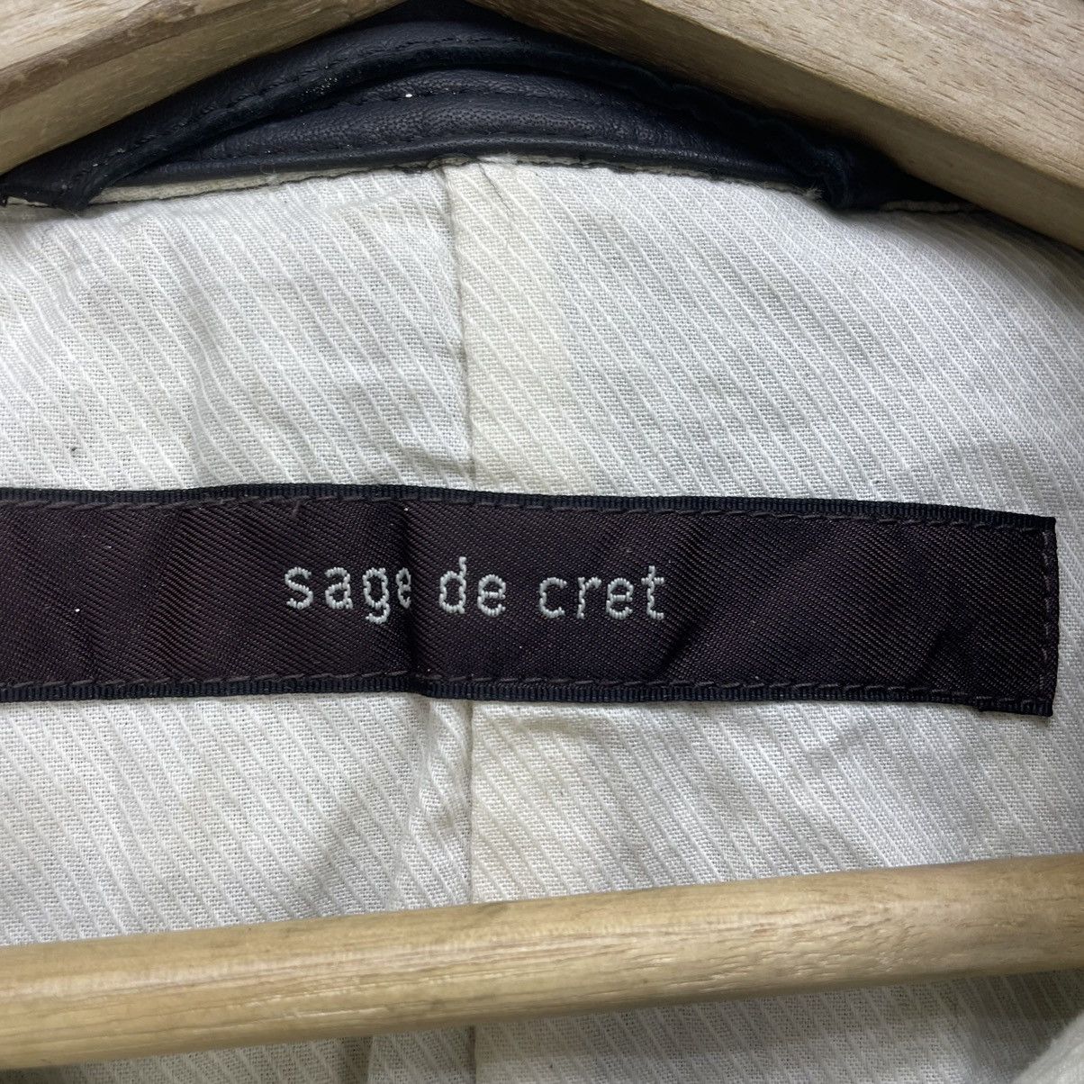 Genuine Leather Vintage Sheep Leather Sage De Cret jacket Size US M / EU 48-50 / 2 - 3 Thumbnail