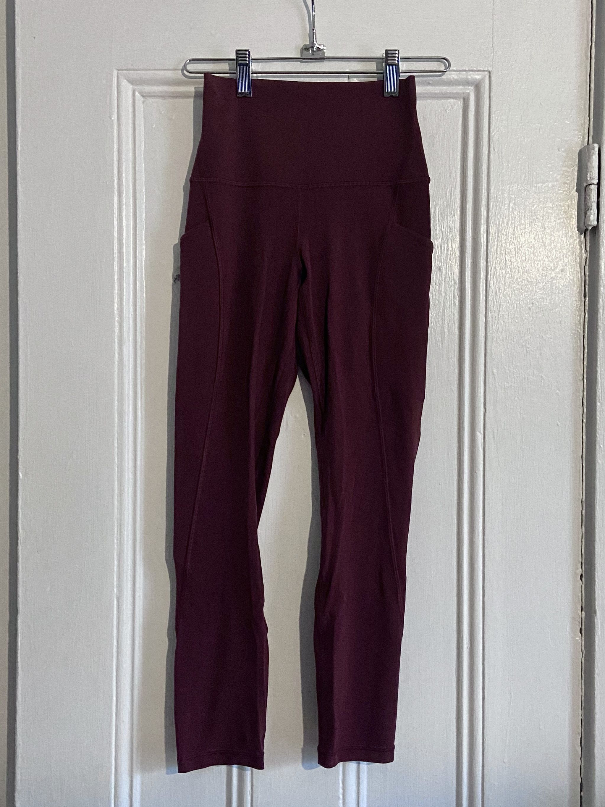 Lululemon Lululemon Align Pants w/ Pockets - Red Merlot - 23” Size 26" / US 2 / IT 38 - 3 Thumbnail