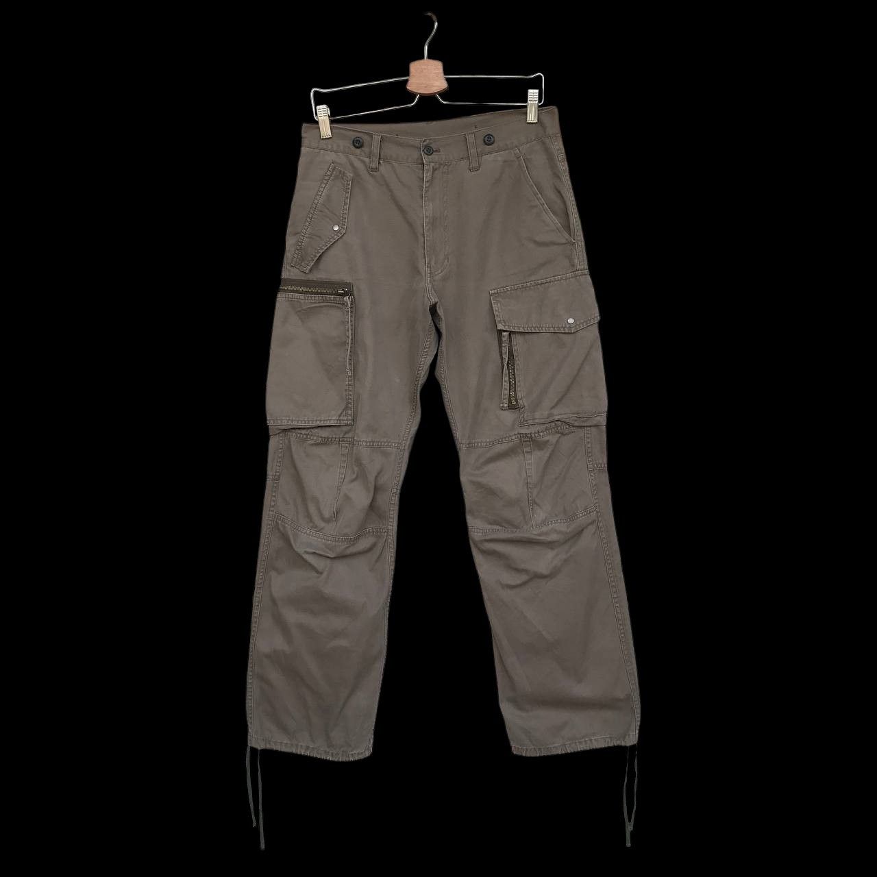PPFM BJ03-44 RARE PPFM MILITARY TRACKTOR CARGO PANT DRAWSTRING Size US 30 / EU 46 - 1 Thumbnail