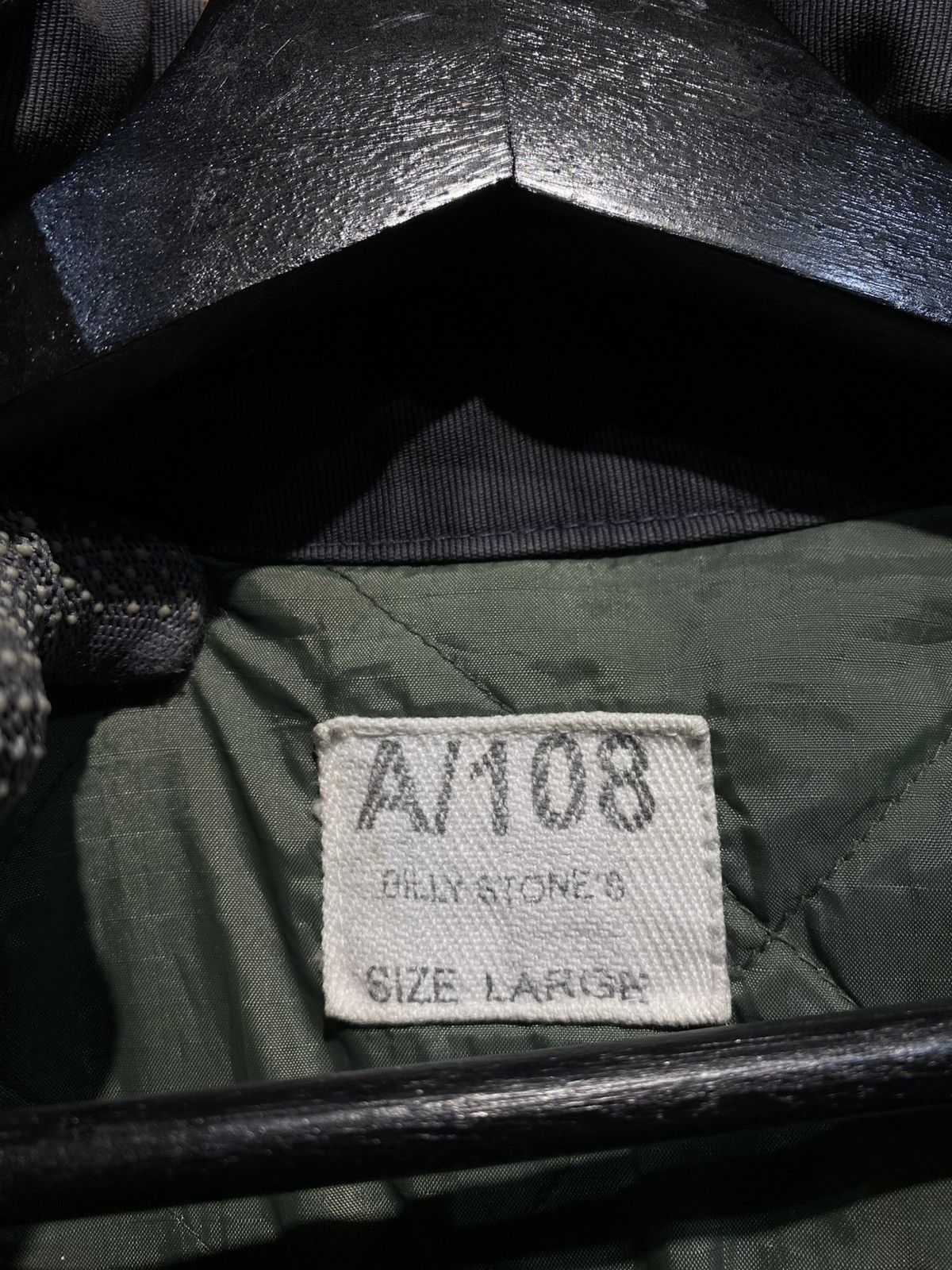 Japanese Brand Vintage Billy Stone’s A/108 Quilted Work Jacket – Navy Blue Size US L / EU 52-54 / 3 - 9 Thumbnail