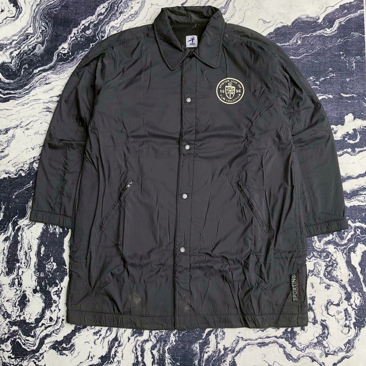 Hai Sporting Gear Rare Vintage Hai Sporting Gear by Issey Miyake Coach Jackets Size US M / EU 48-50 / 2 - 2 Thumbnail