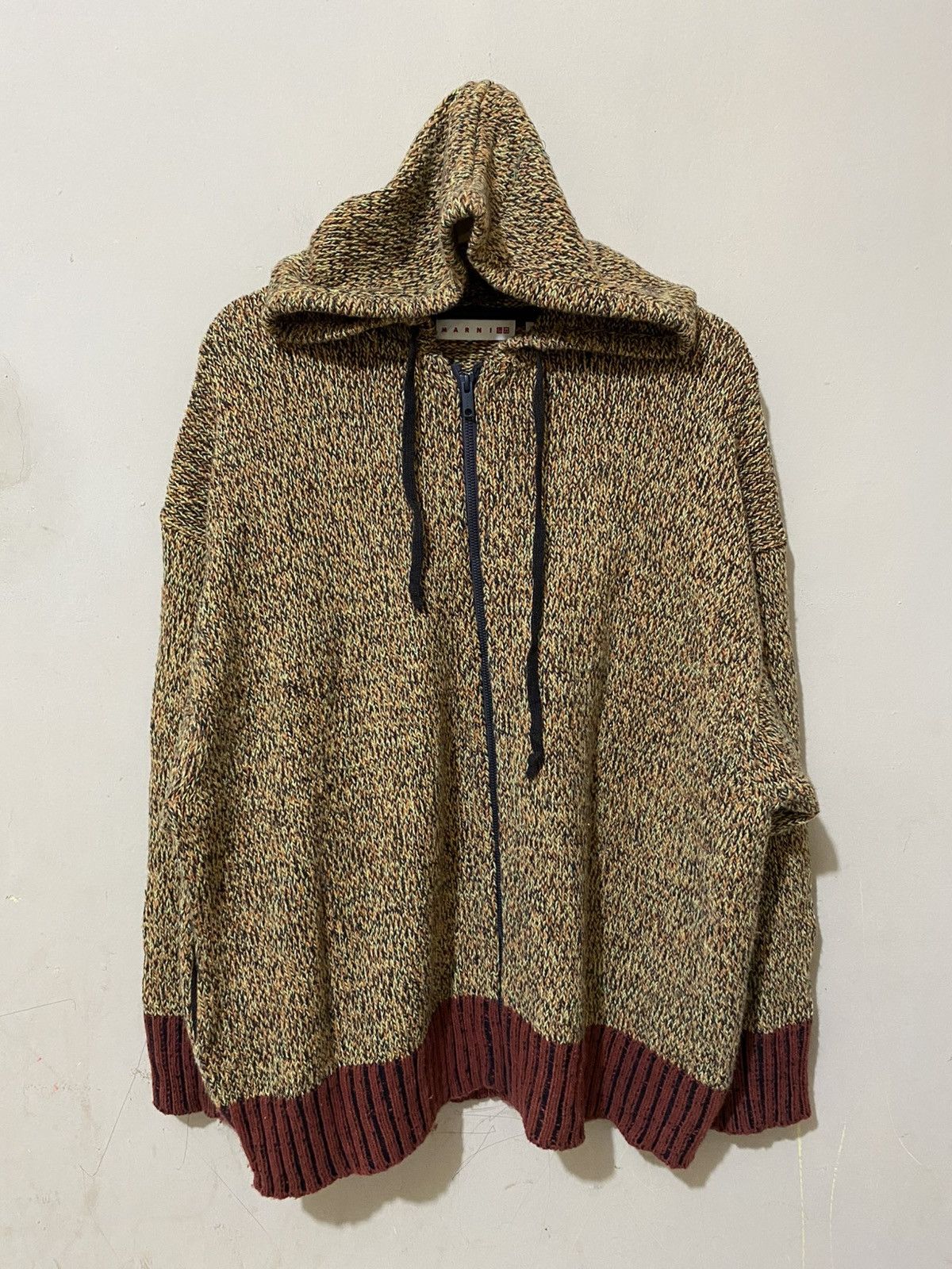 Marni Marni x Uniqlo Knit Zip Hoodie Size US XXL / EU 58 / 5 - 1 Thumbnail