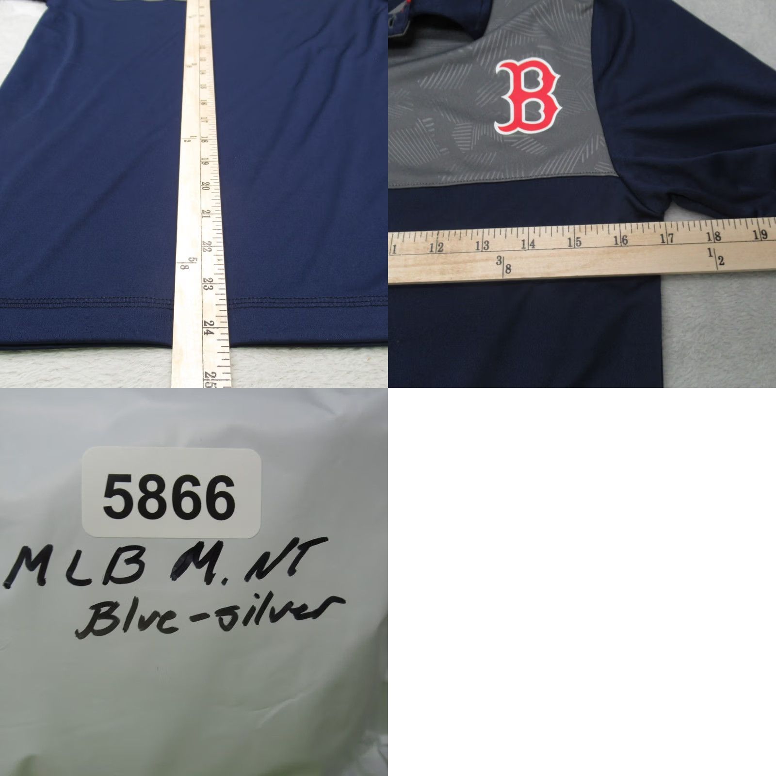 MLB Boston Red Sox Polo Shirt Mens Small MLB Colorblock Short Sleeve Jersey NEW Size US S / EU 44-46 / 1 - 8 Thumbnail